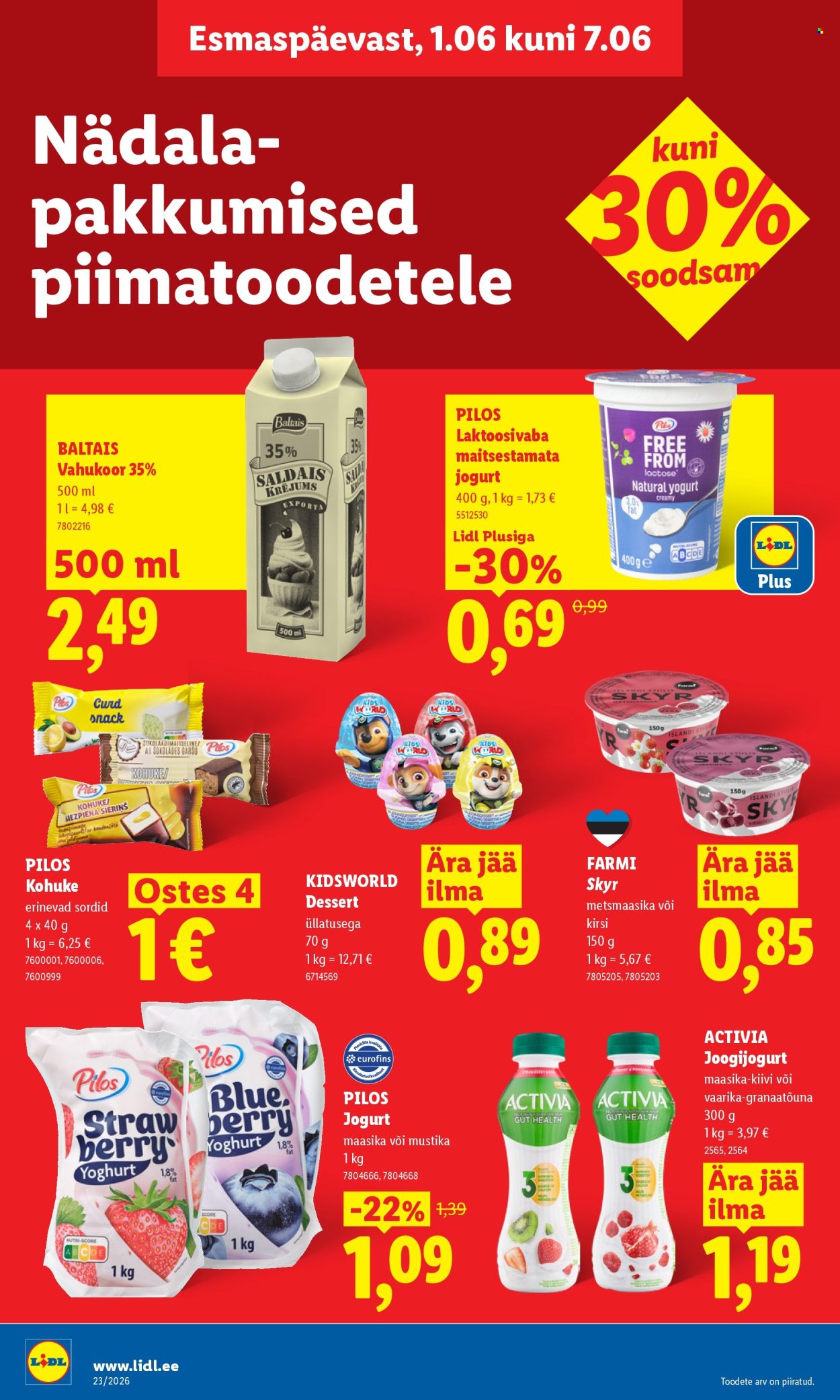 lidl - Lidl kliendileht - Kliendileht (1.06 - 7.06.2026) - page: 16