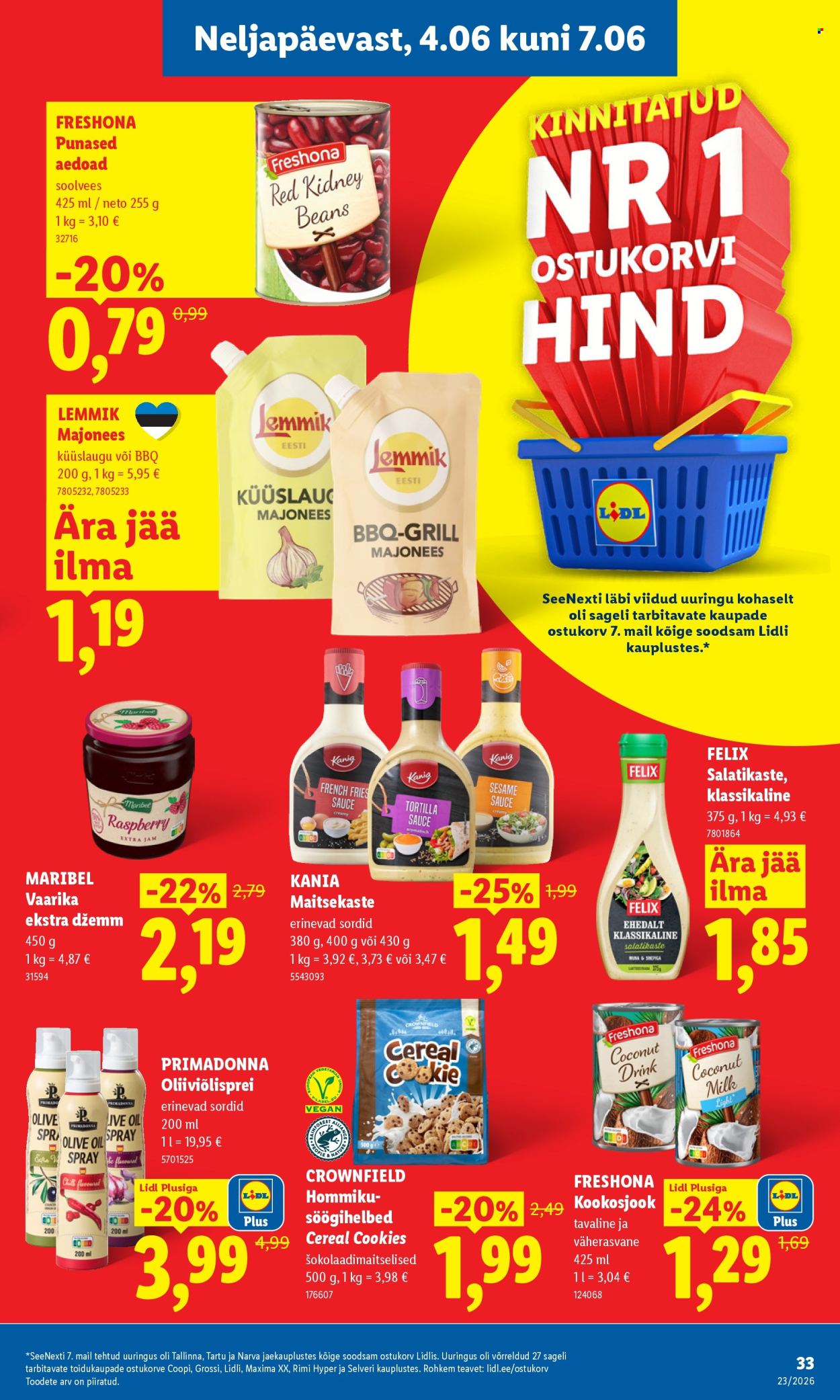 lidl - Lidl kliendileht - Kliendileht (1.06 - 7.06.2026) - page: 33