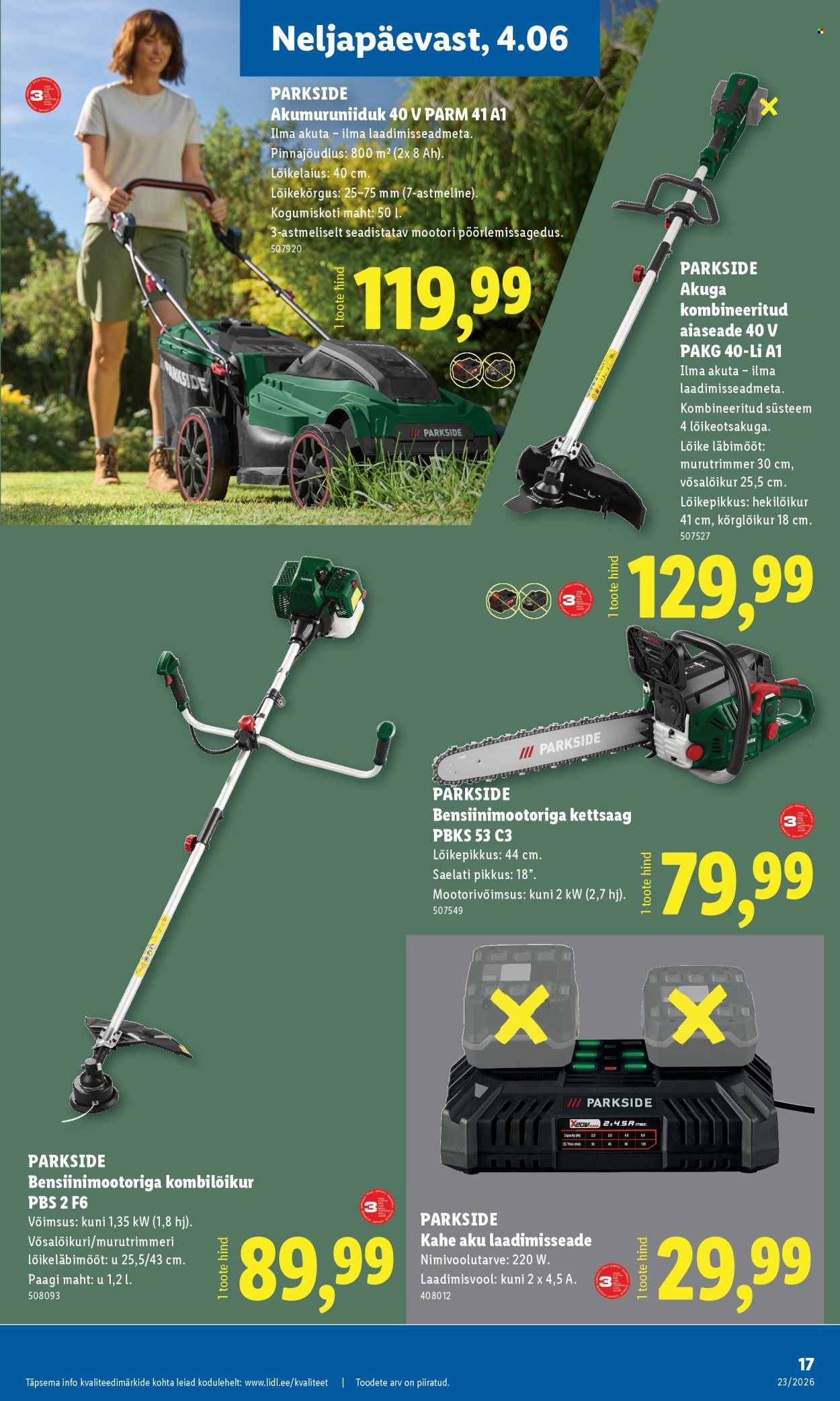 lidl - Lidl kliendileht - Tööstuskaupade pakkumised (1.06 - 7.06.2026) - page: 17