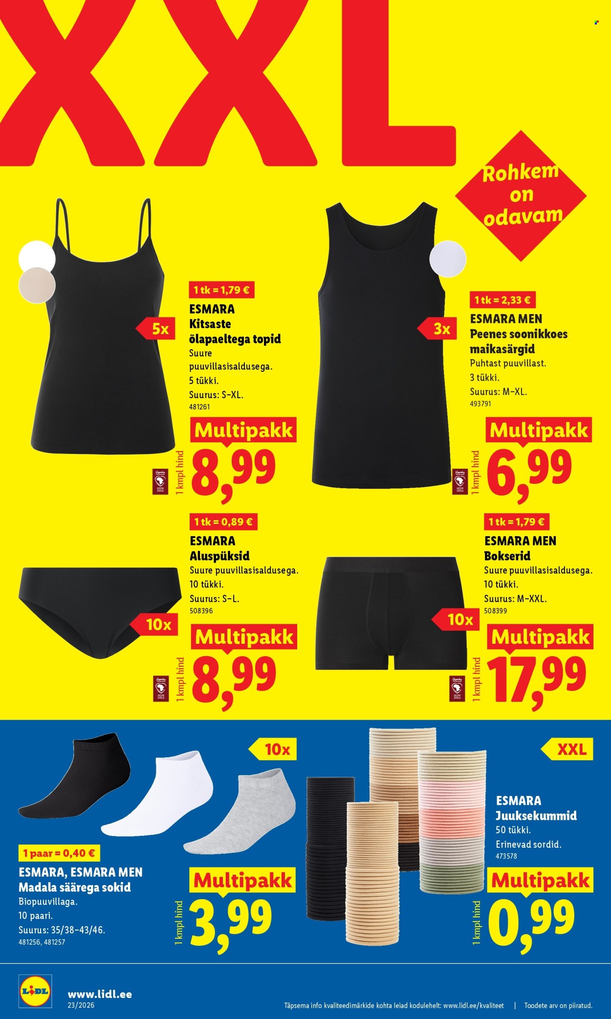 lidl - Lidl kliendileht - Tööstuskaupade pakkumised (1.06 - 7.06.2026) - page: 22
