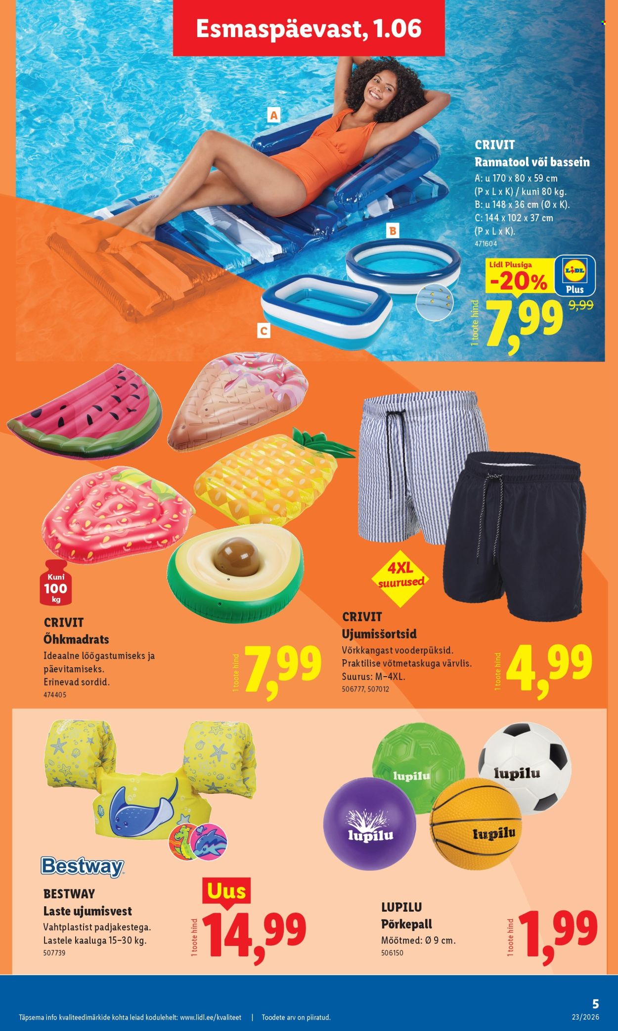 lidl - Lidl kliendileht - Tööstuskaupade pakkumised (1.06 - 7.06.2026) - page: 5