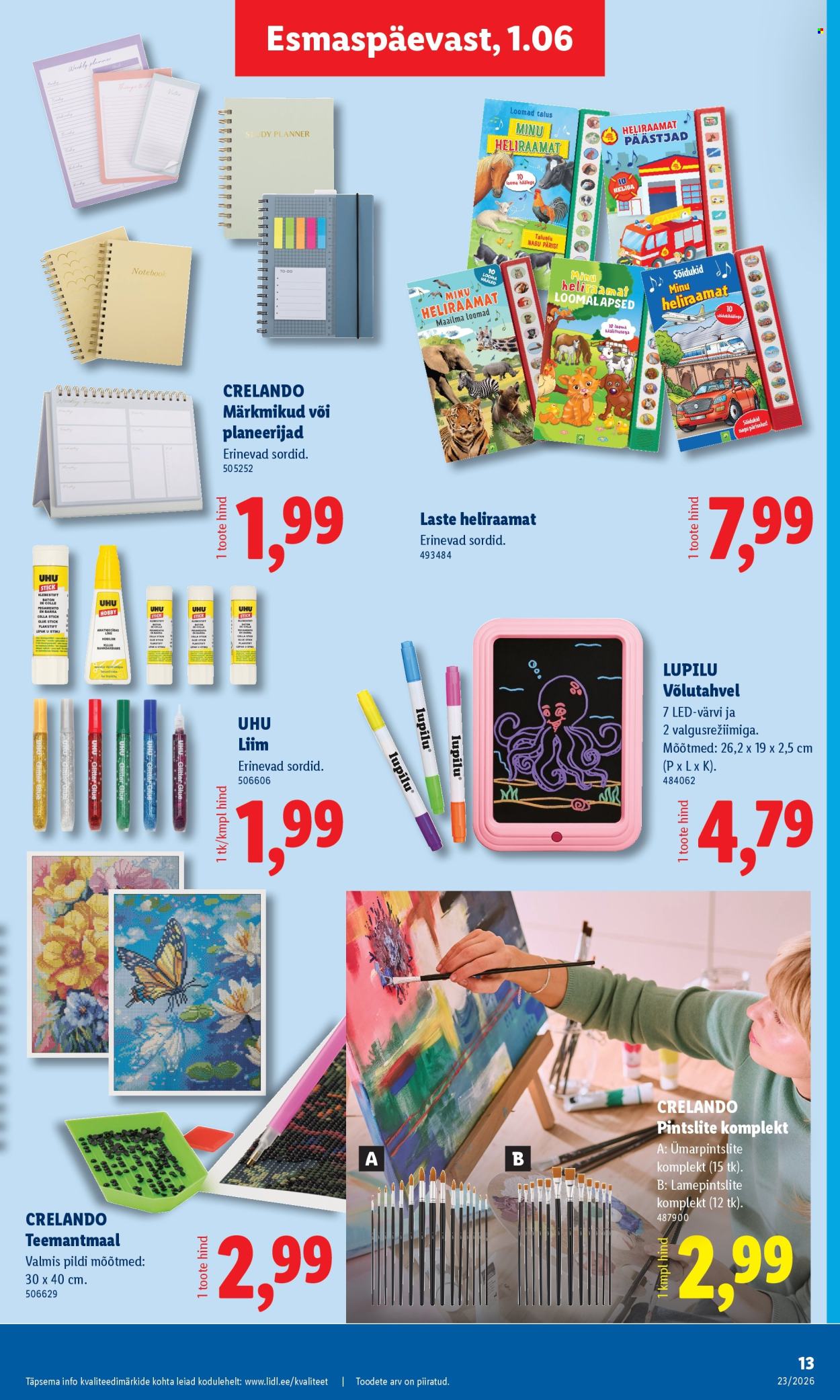 lidl - Lidl kliendileht - Tööstuskaupade pakkumised (1.06 - 7.06.2026) - page: 13