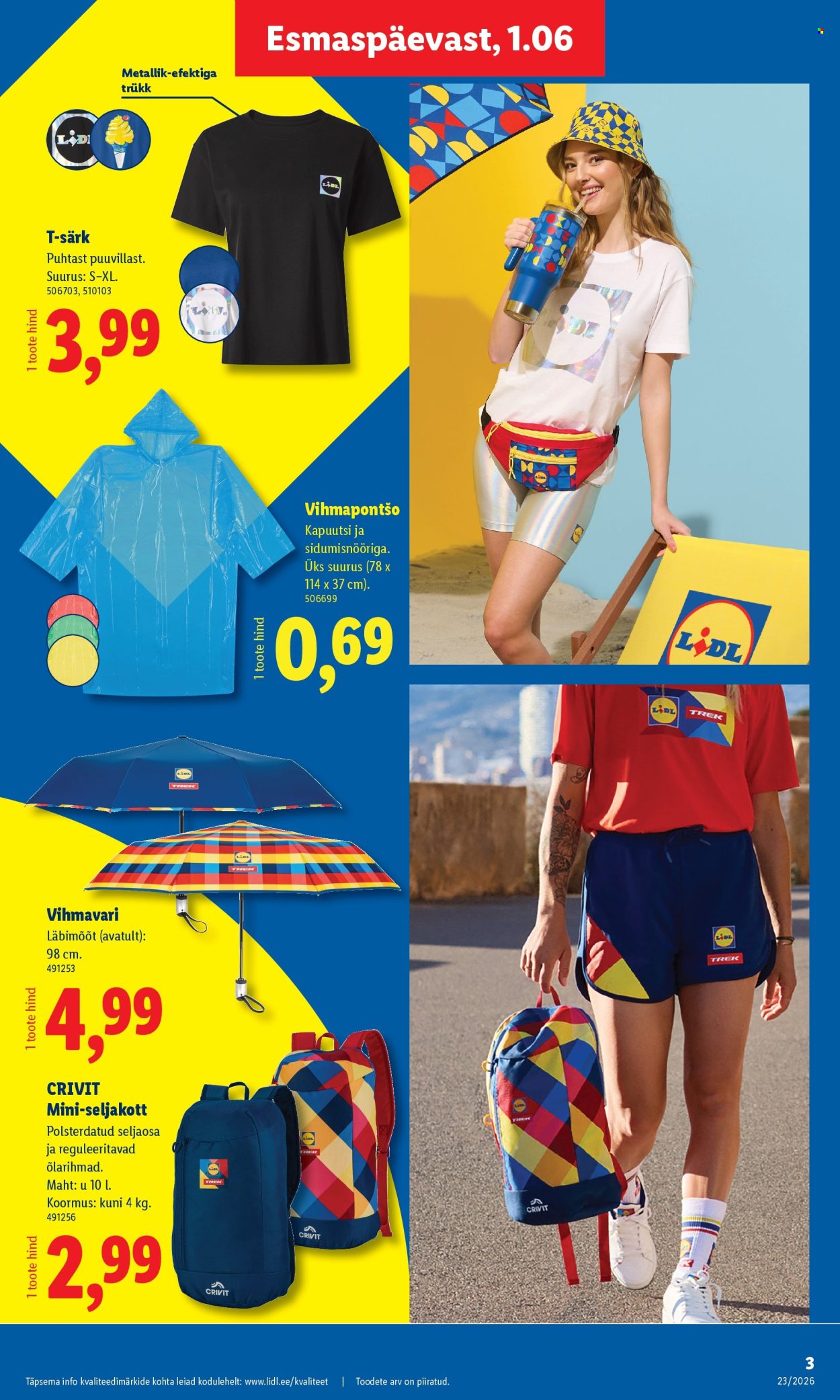 lidl - Lidl kliendileht - Tööstuskaupade pakkumised (1.06 - 7.06.2026) - page: 3