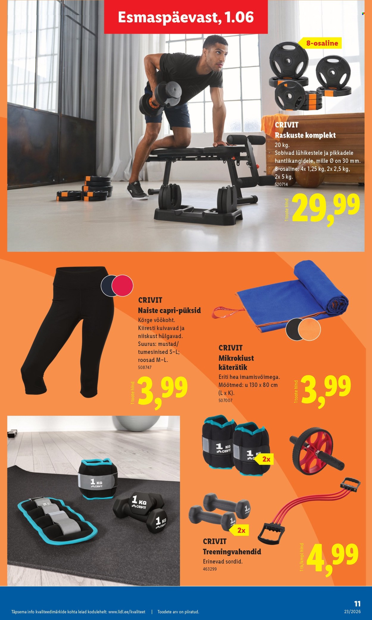 lidl - Lidl kliendileht - Tööstuskaupade pakkumised (1.06 - 7.06.2026) - page: 11