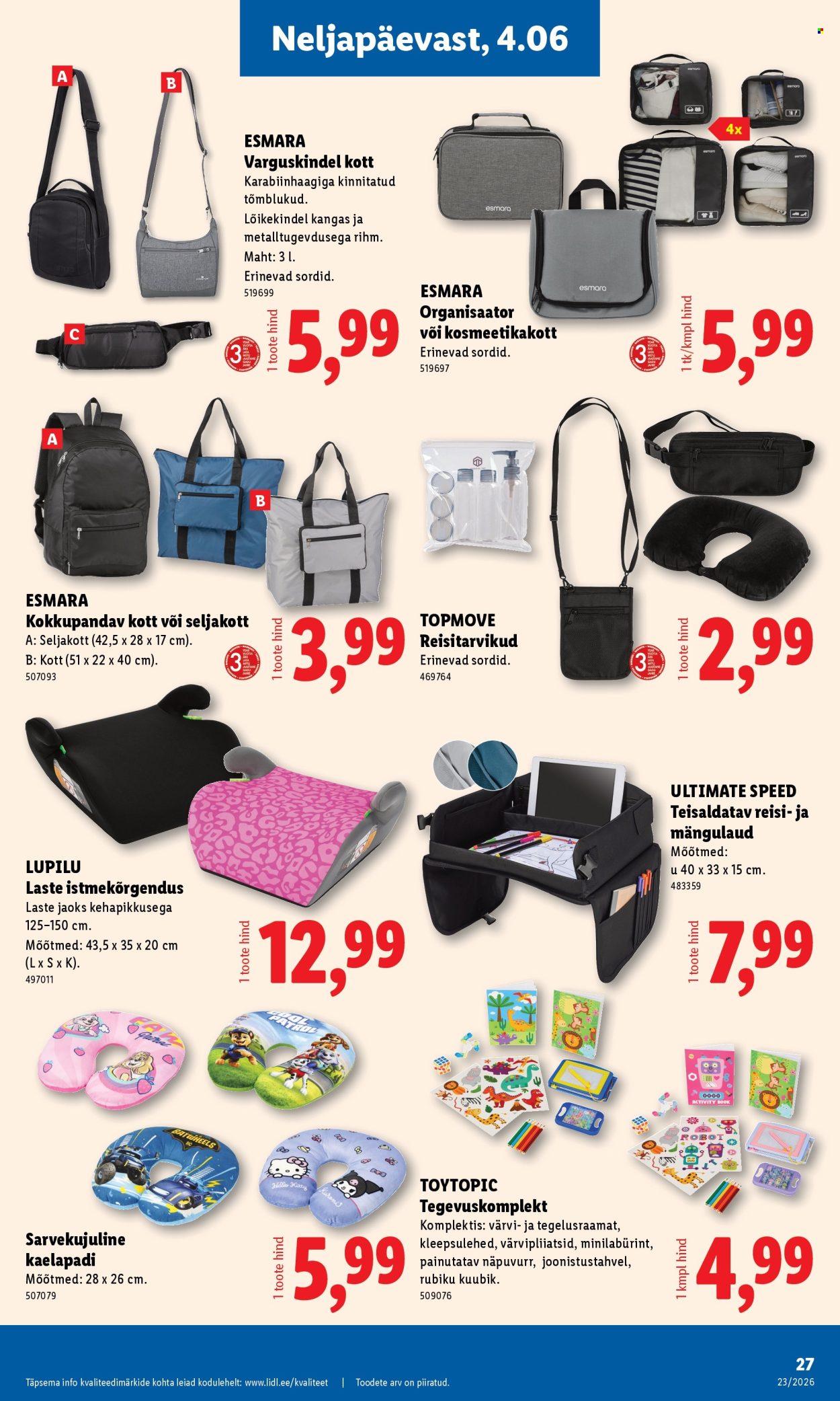 lidl - Lidl kliendileht - Tööstuskaupade pakkumised (1.06 - 7.06.2026) - page: 27