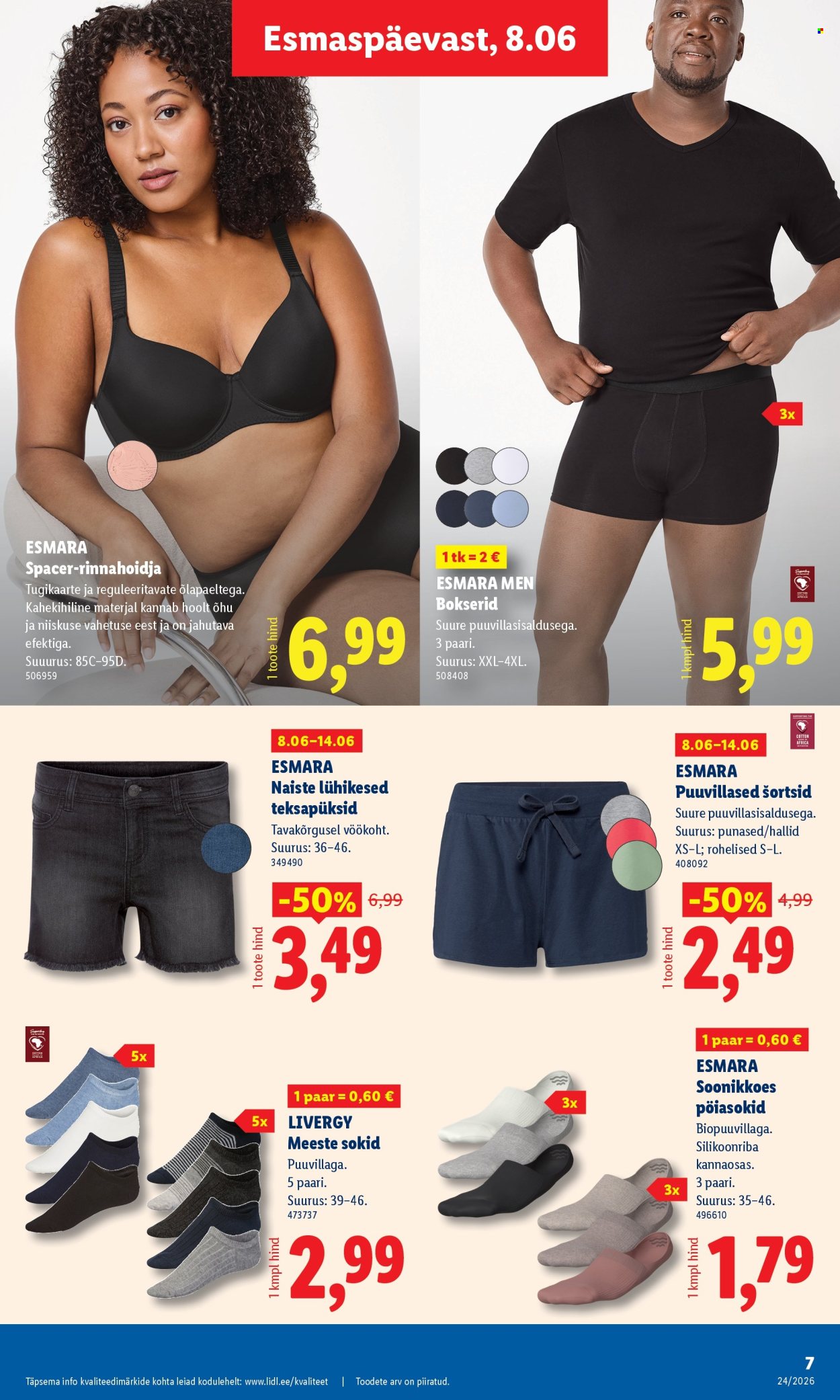 lidl - Lidl kliendileht - Tööstuskaupade pakkumised (8.06 - 14.06.2026) - page: 7