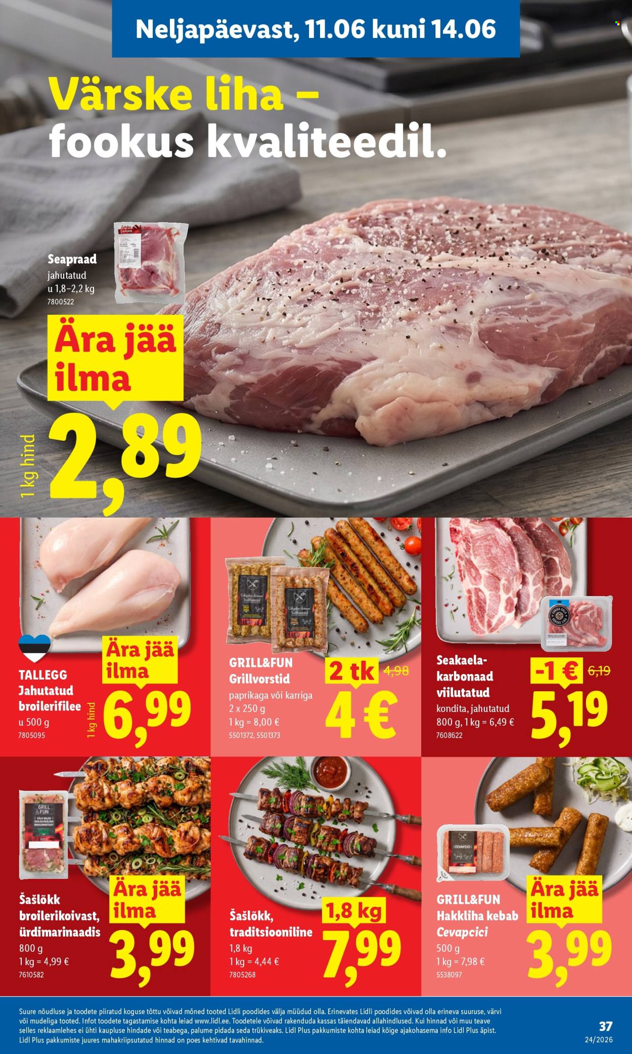 lidl - Lidl kliendileht (8.06 - 14.06.2026) - page: 37