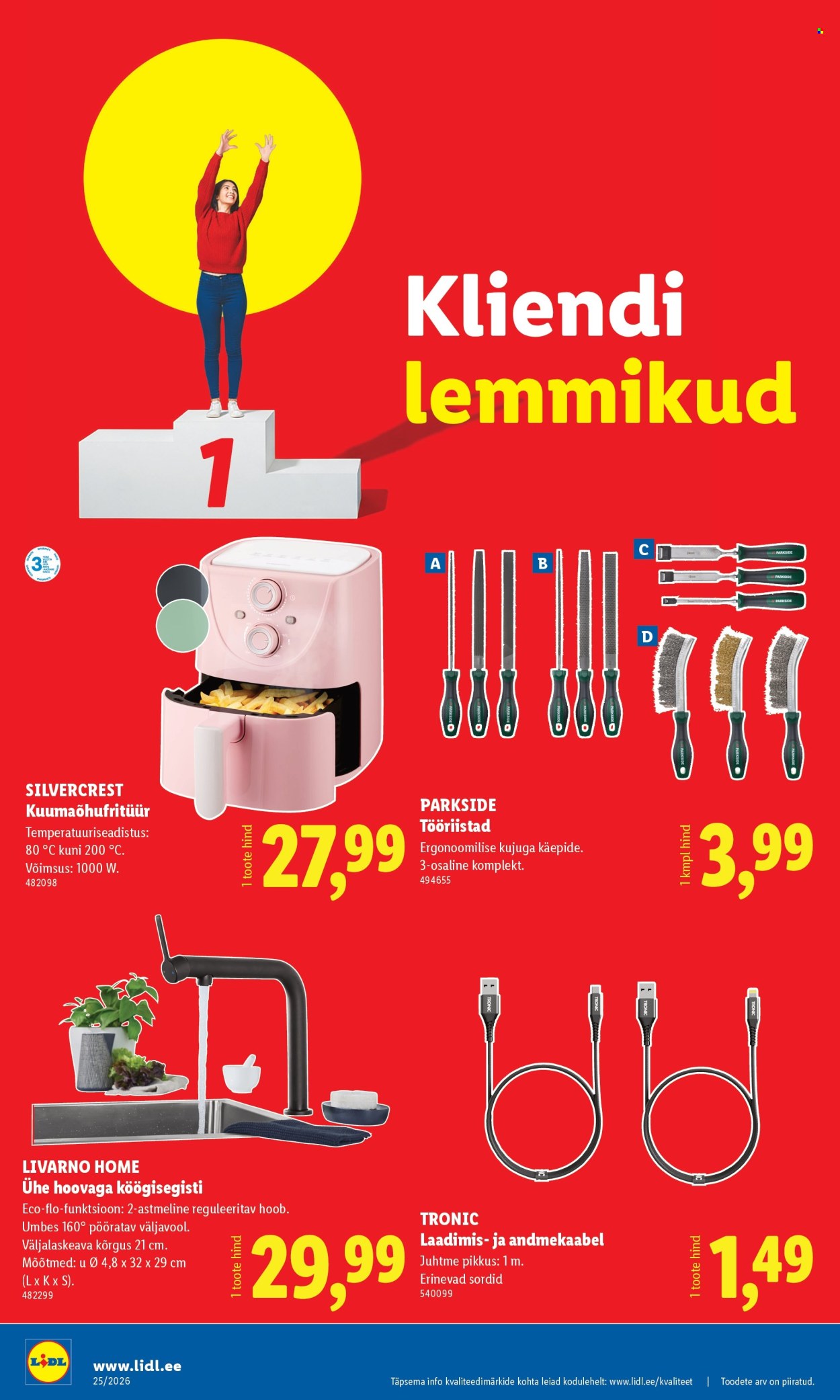 lidl - Lidl kliendileht - Tööstuskaupade pakkumised (15.06 - 21.06.2026) - page: 16