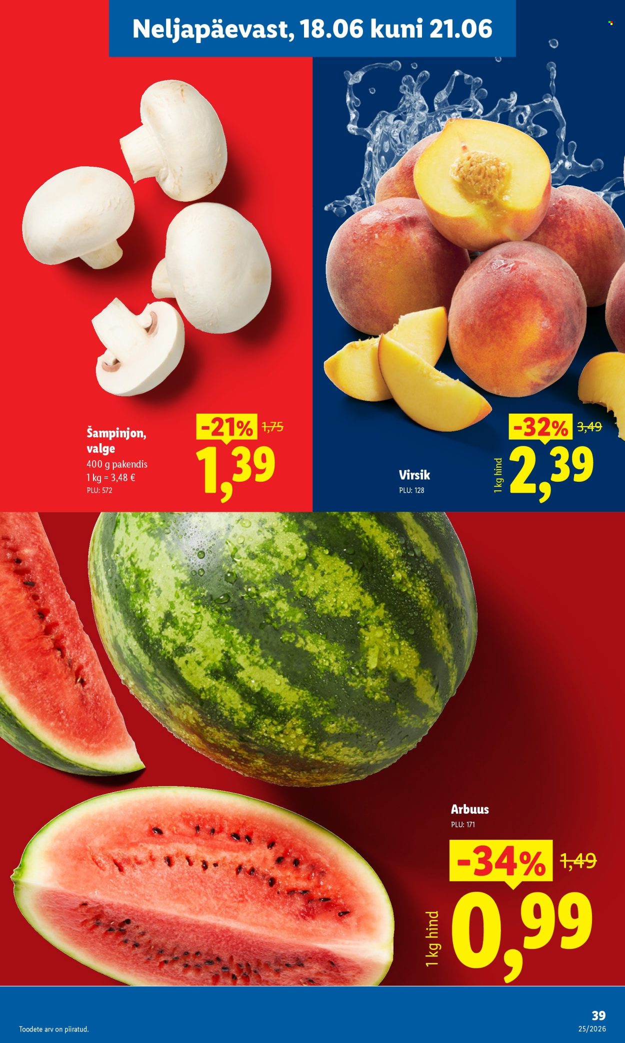 lidl - Lidl kliendileht (15.06 - 21.06.2026) - page: 39