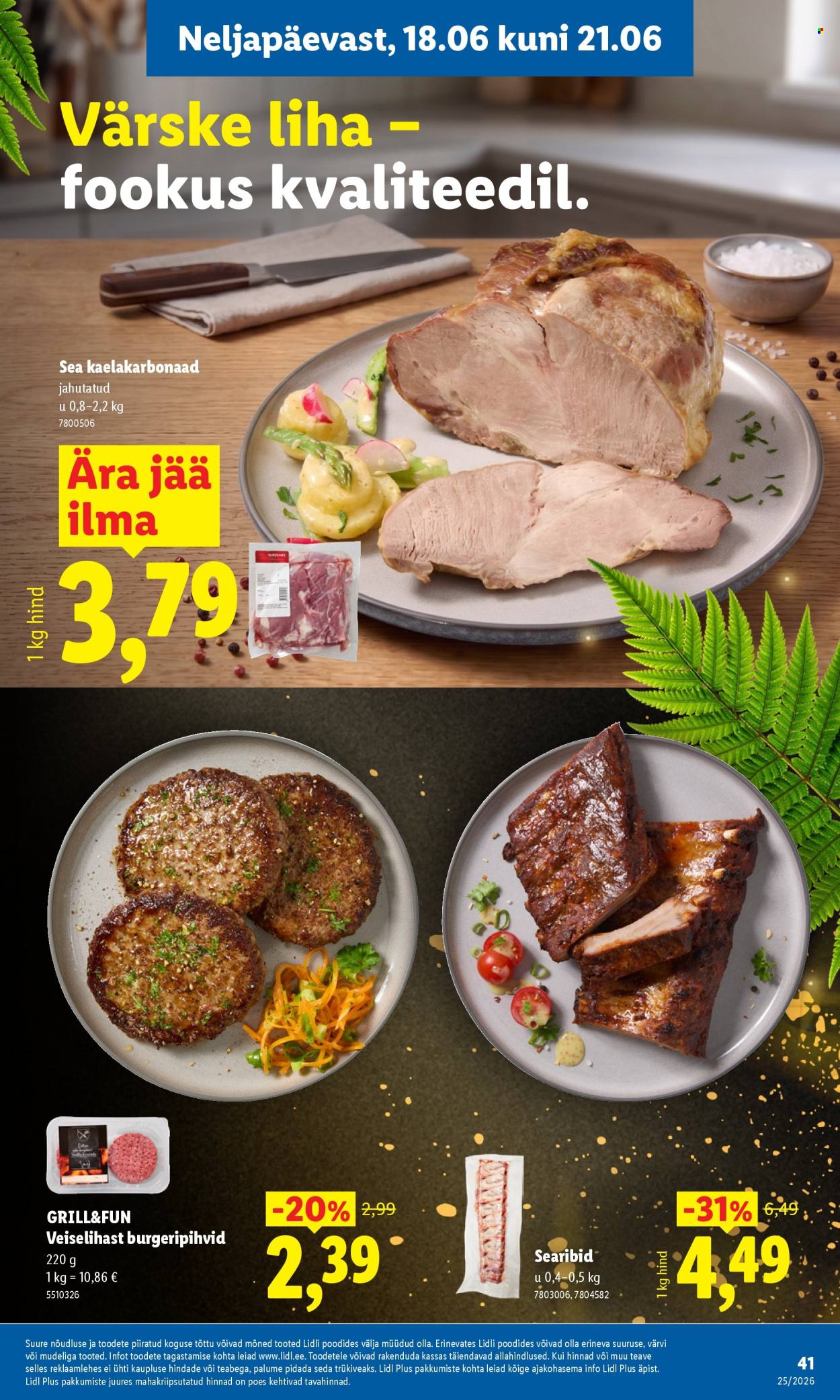 lidl - Lidl kliendileht (15.06 - 21.06.2026) - page: 41