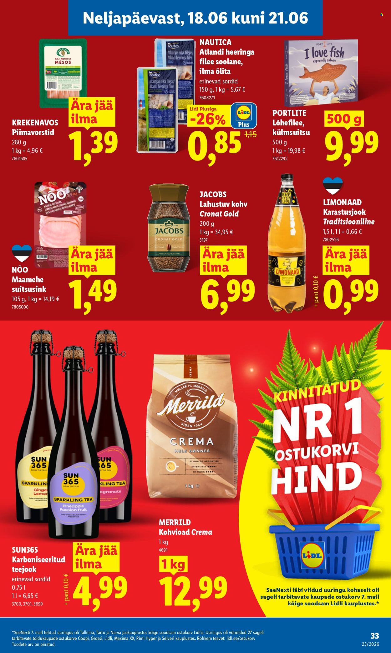 lidl - Lidl kliendileht (15.06 - 21.06.2026) - page: 33