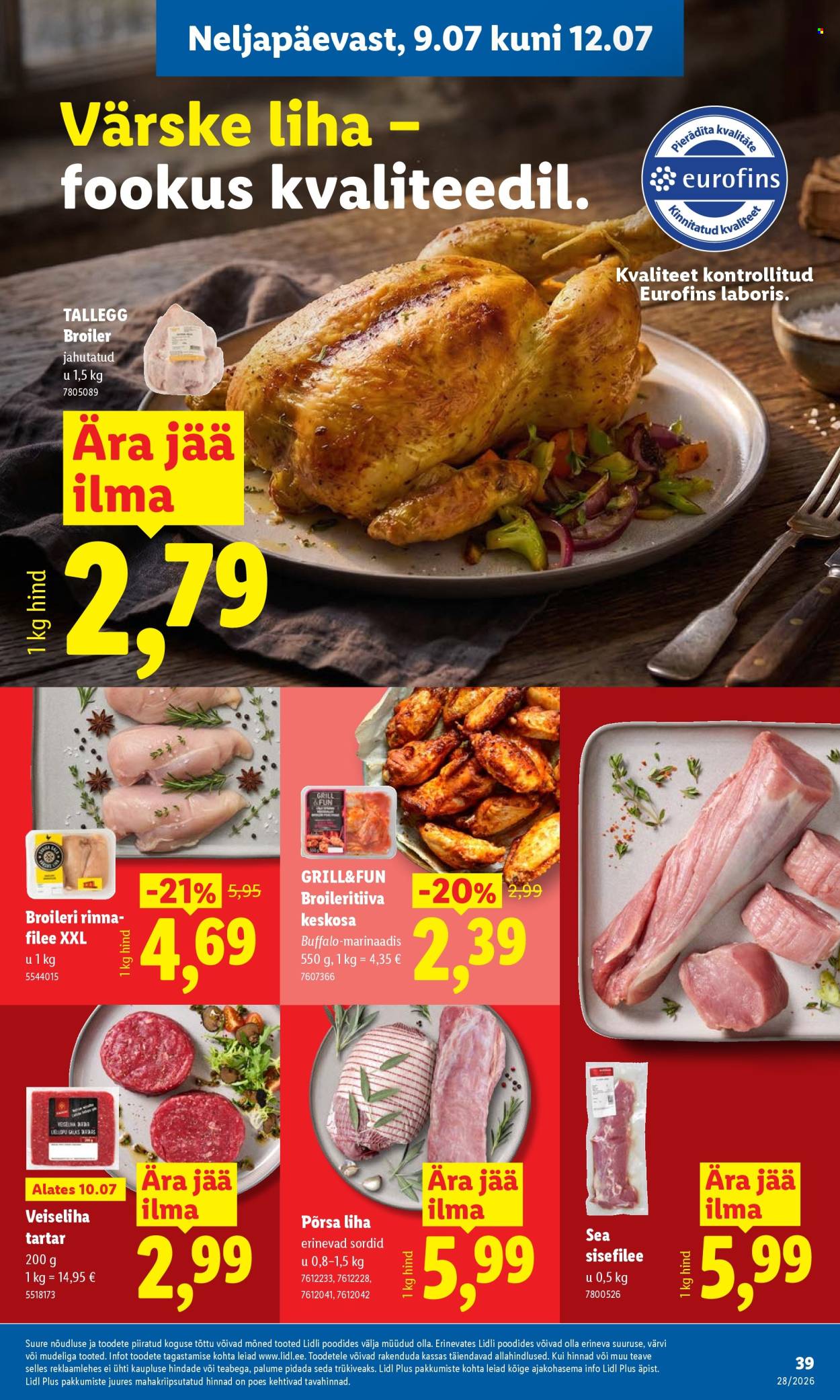 lidl - Lidl kliendileht (6.07 - 12.07.2026) - page: 39