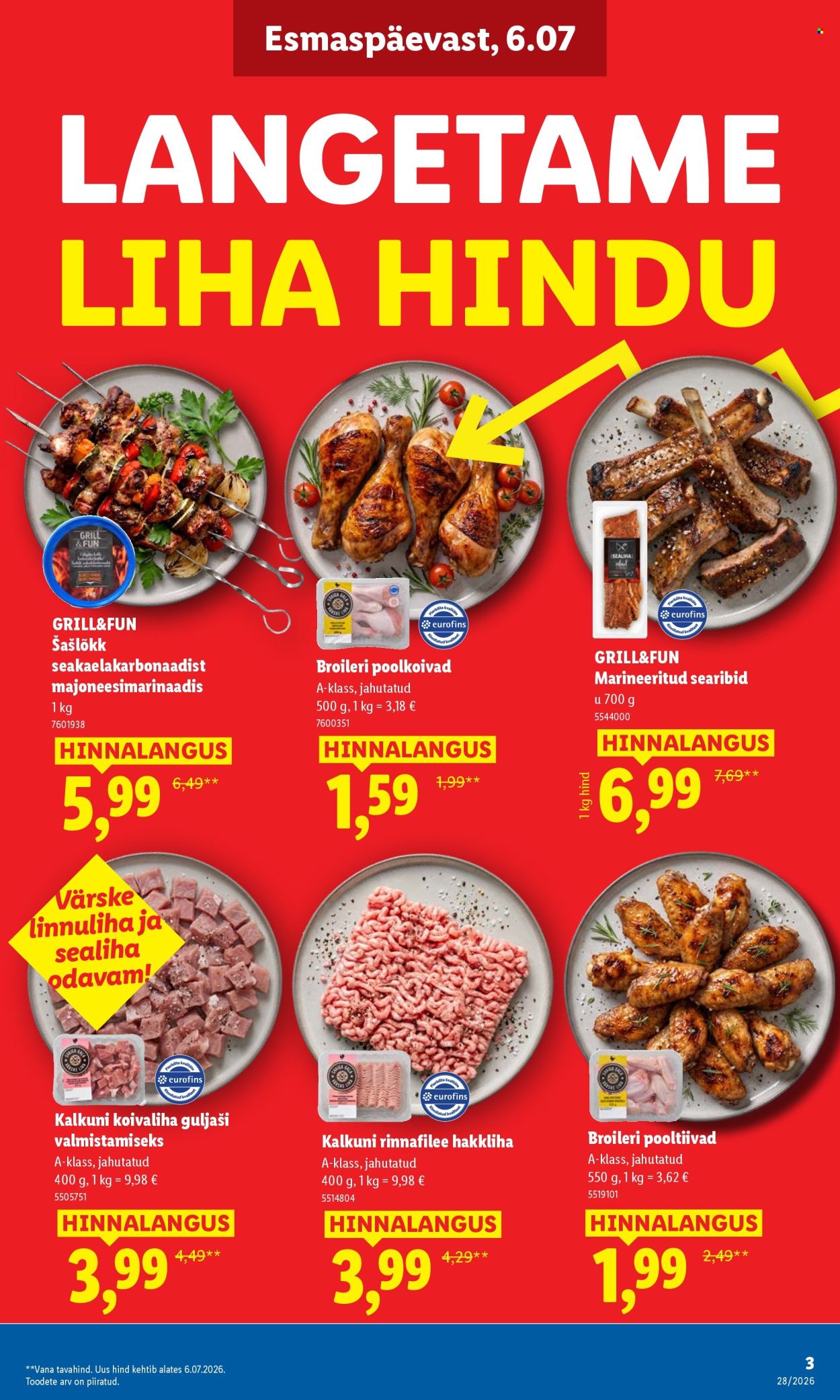 lidl - Lidl kliendileht (6.07 - 12.07.2026) - page: 3