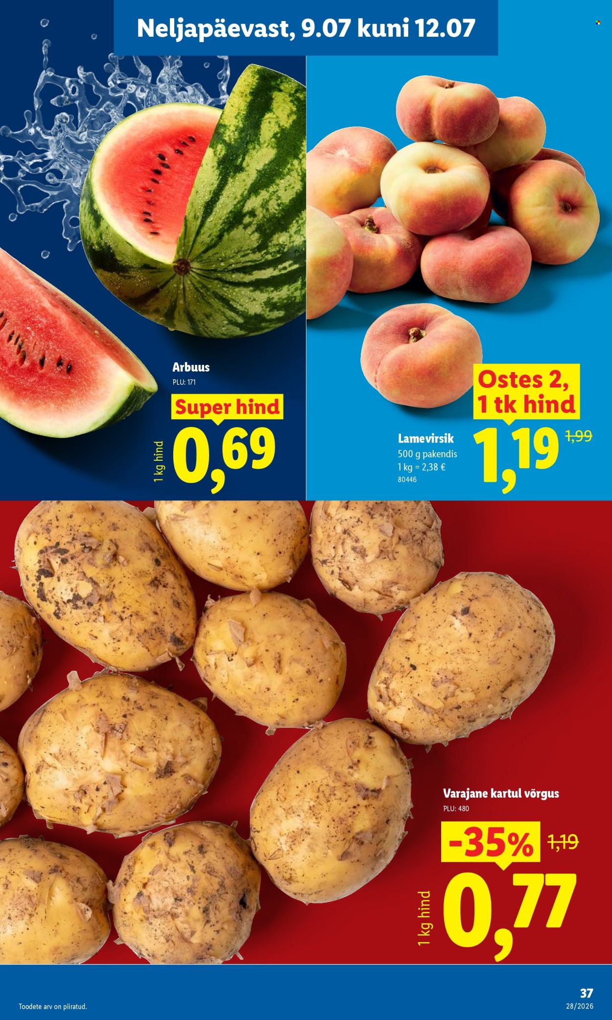 lidl - Lidl kliendileht (6.07 - 12.07.2026) - page: 37