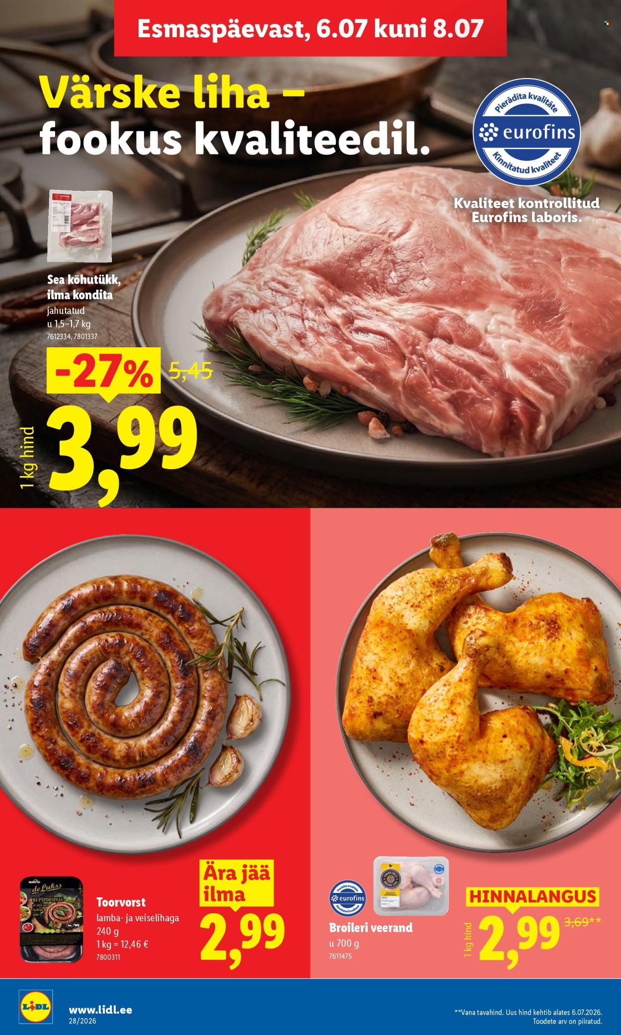lidl - Lidl kliendileht (6.07 - 12.07.2026) - page: 10