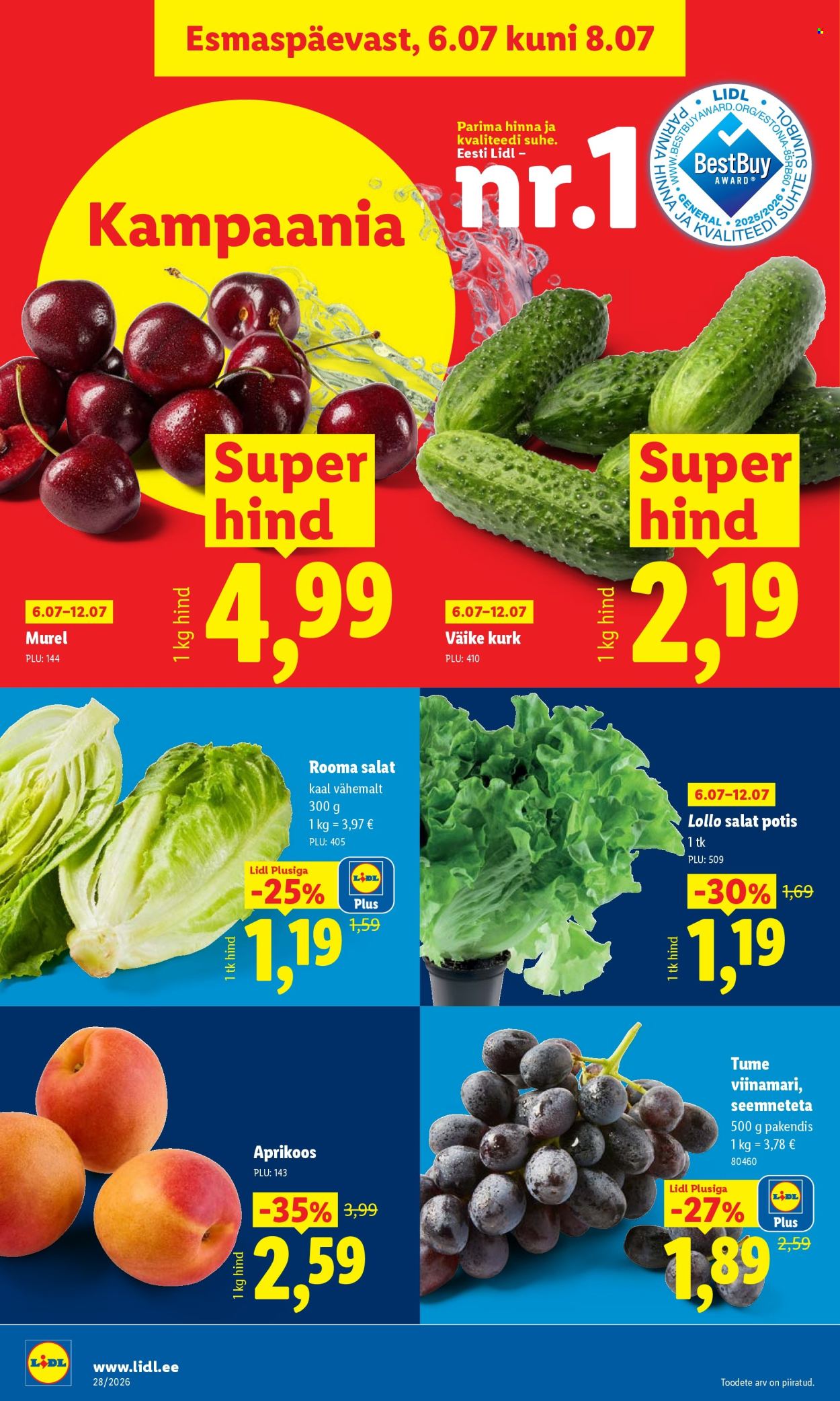 lidl - Lidl kliendileht (6.07 - 12.07.2026) - page: 4