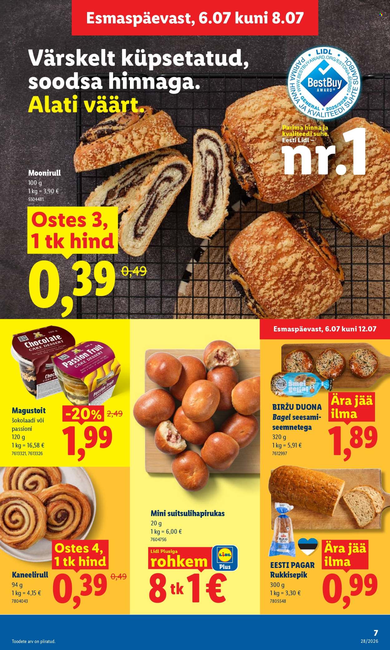 lidl - Lidl kliendileht (6.07 - 12.07.2026) - page: 7