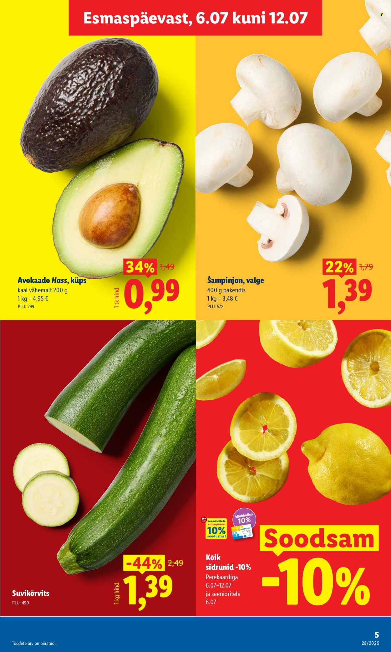 lidl - Lidl kliendileht (6.07 - 12.07.2026) - page: 5