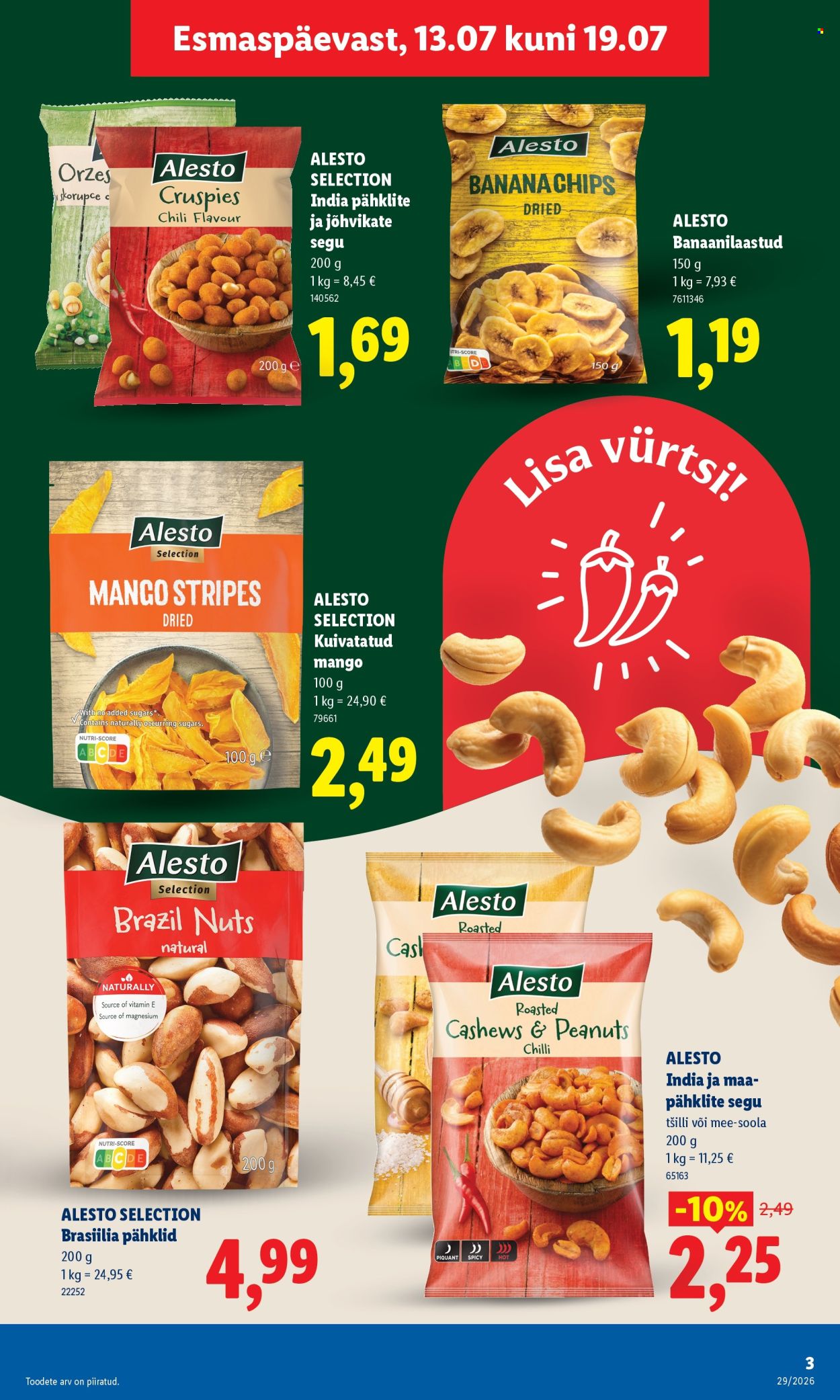 lidl - Lidl kliendileht - Tõeline kvaliteet. Puhas maitse. (16.07 - 19.07.2026) - page: 3