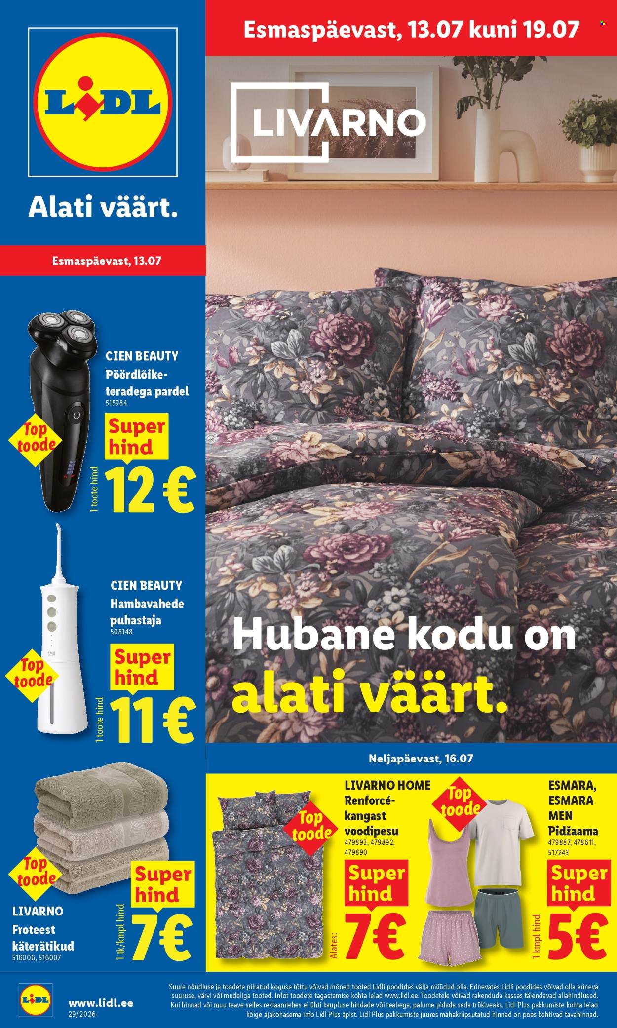 lidl - Lidl kliendileht (13.07 - 19.07.2026)