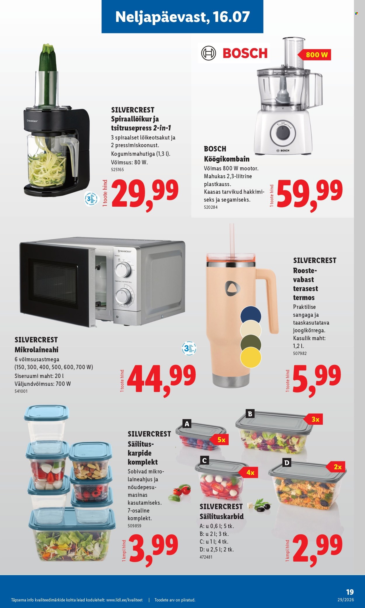 lidl - Lidl kliendileht (13.07 - 19.07.2026) - page: 19