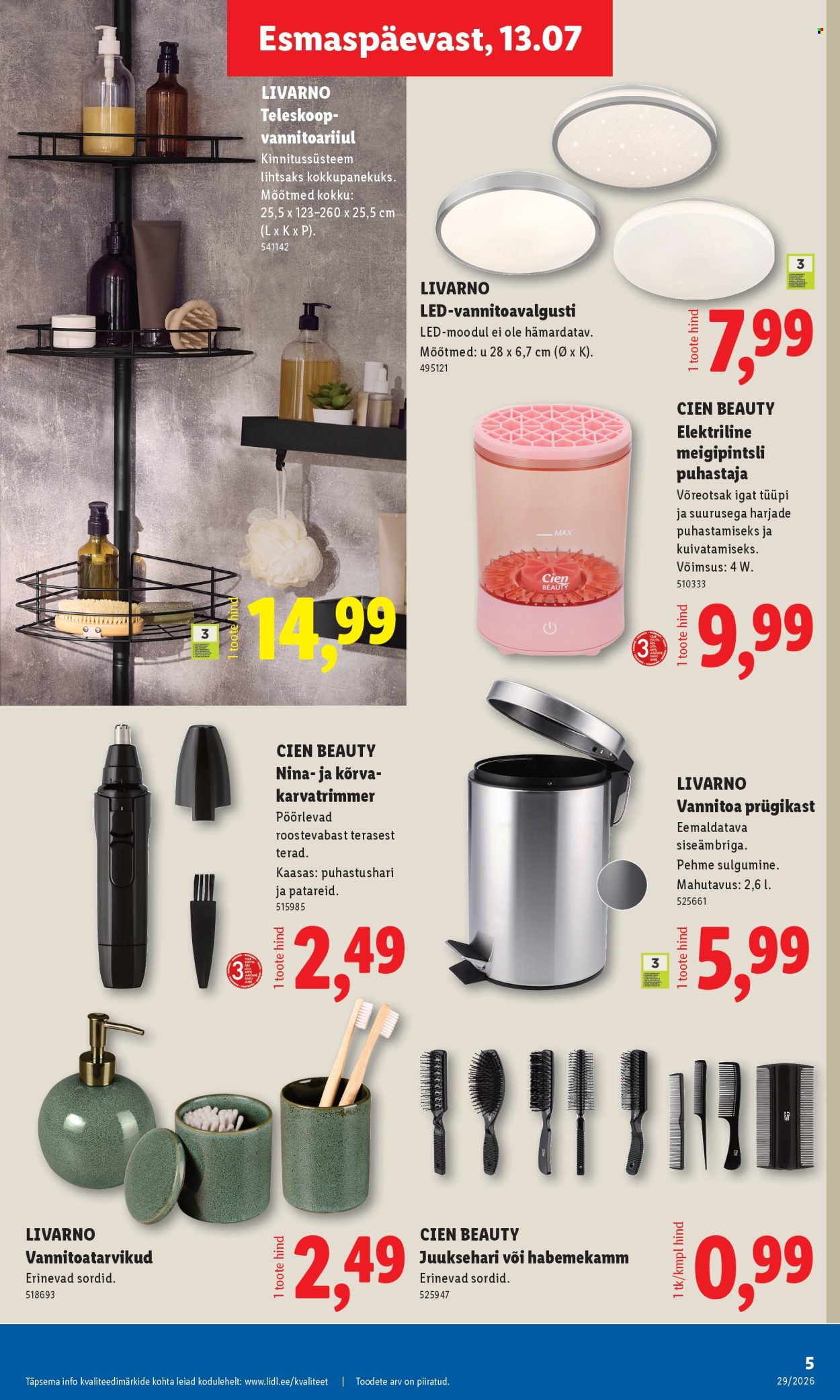 lidl - Lidl kliendileht (13.07 - 19.07.2026) - page: 5