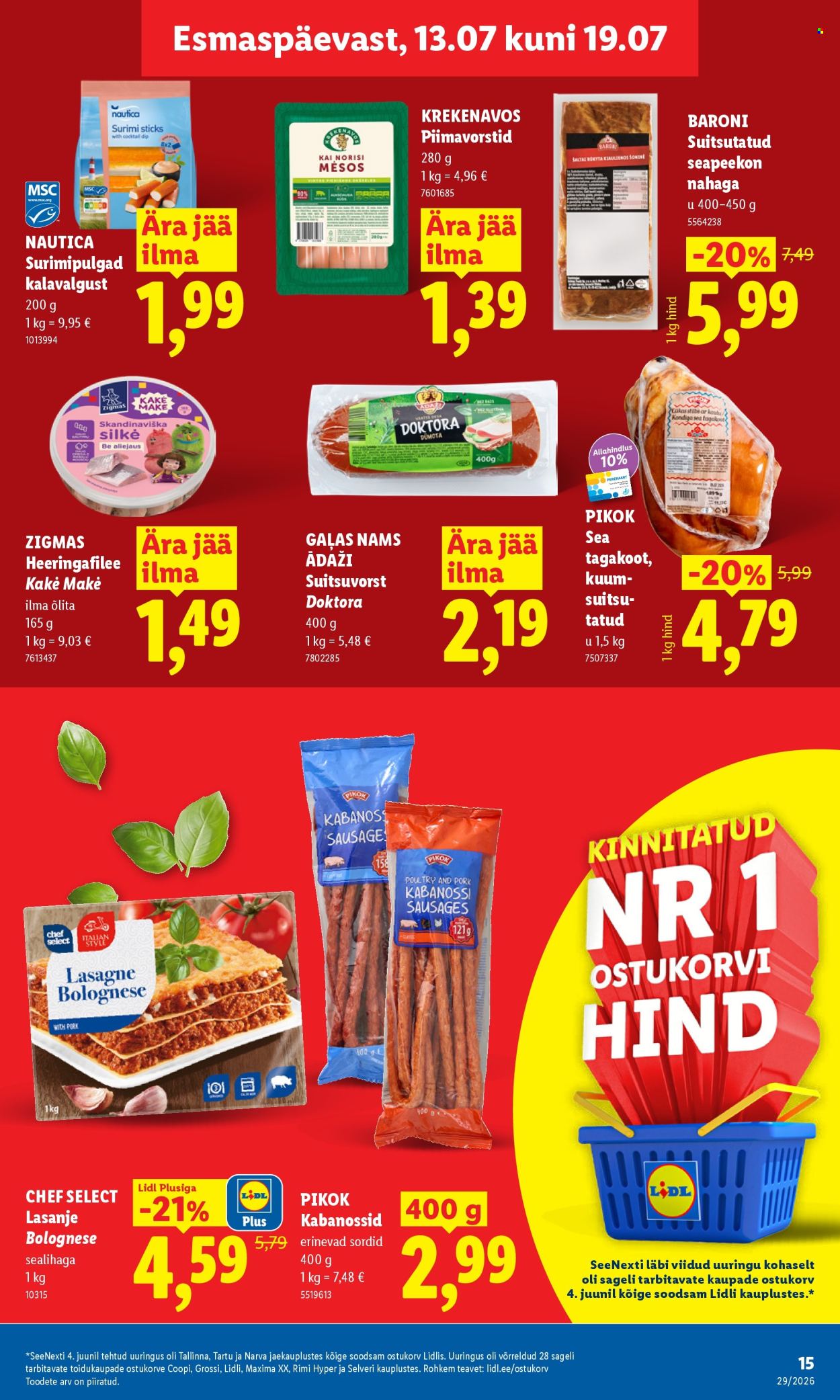 lidl - Lidl kliendileht (13.07 - 19.07.2026) - page: 15