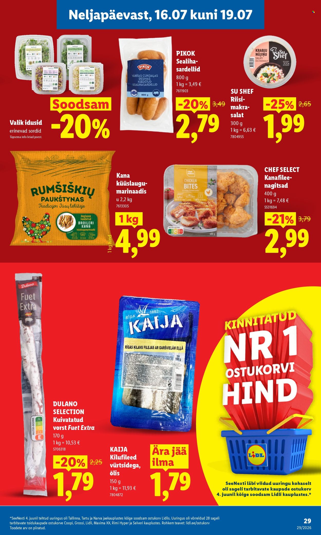 lidl - Lidl kliendileht (13.07 - 19.07.2026) - page: 29