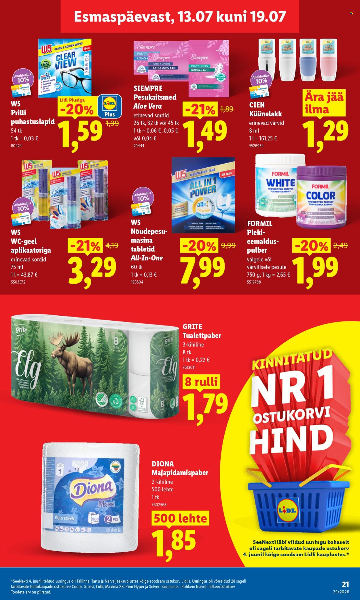 lidl - Lidl kliendileht (13.07 - 19.07.2026) - page: 21