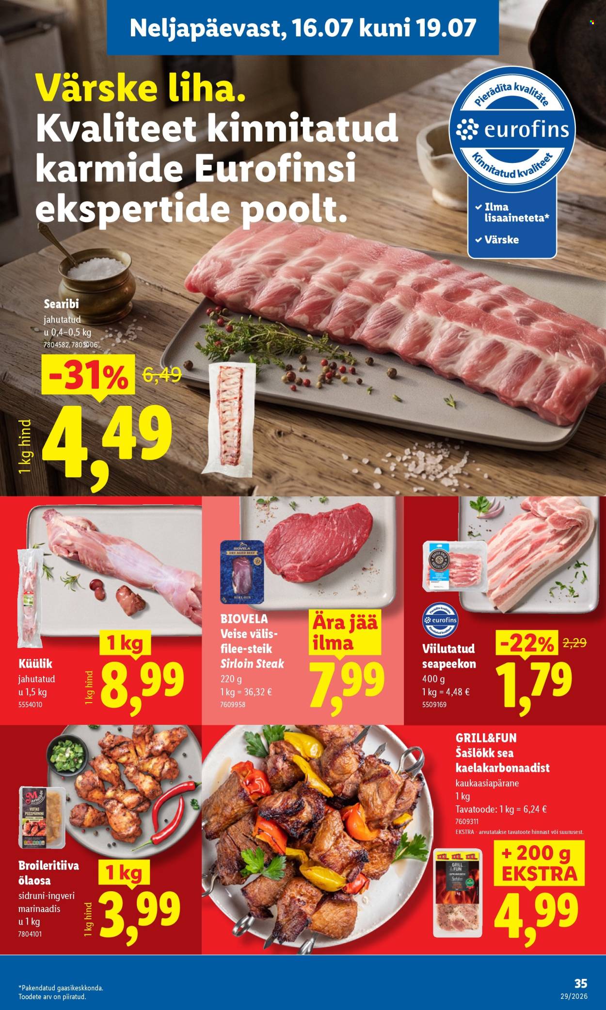 lidl - Lidl kliendileht (13.07 - 19.07.2026) - page: 35