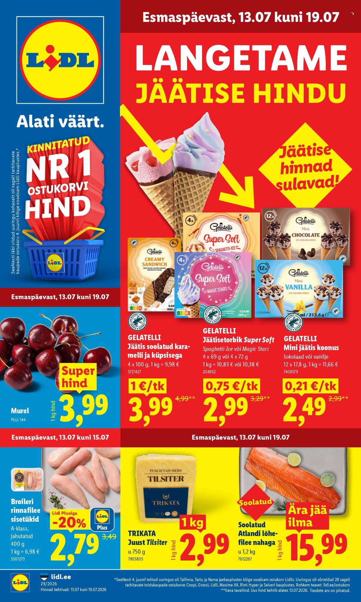 lidl - Lidl kliendileht (13.07 - 19.07.2026)