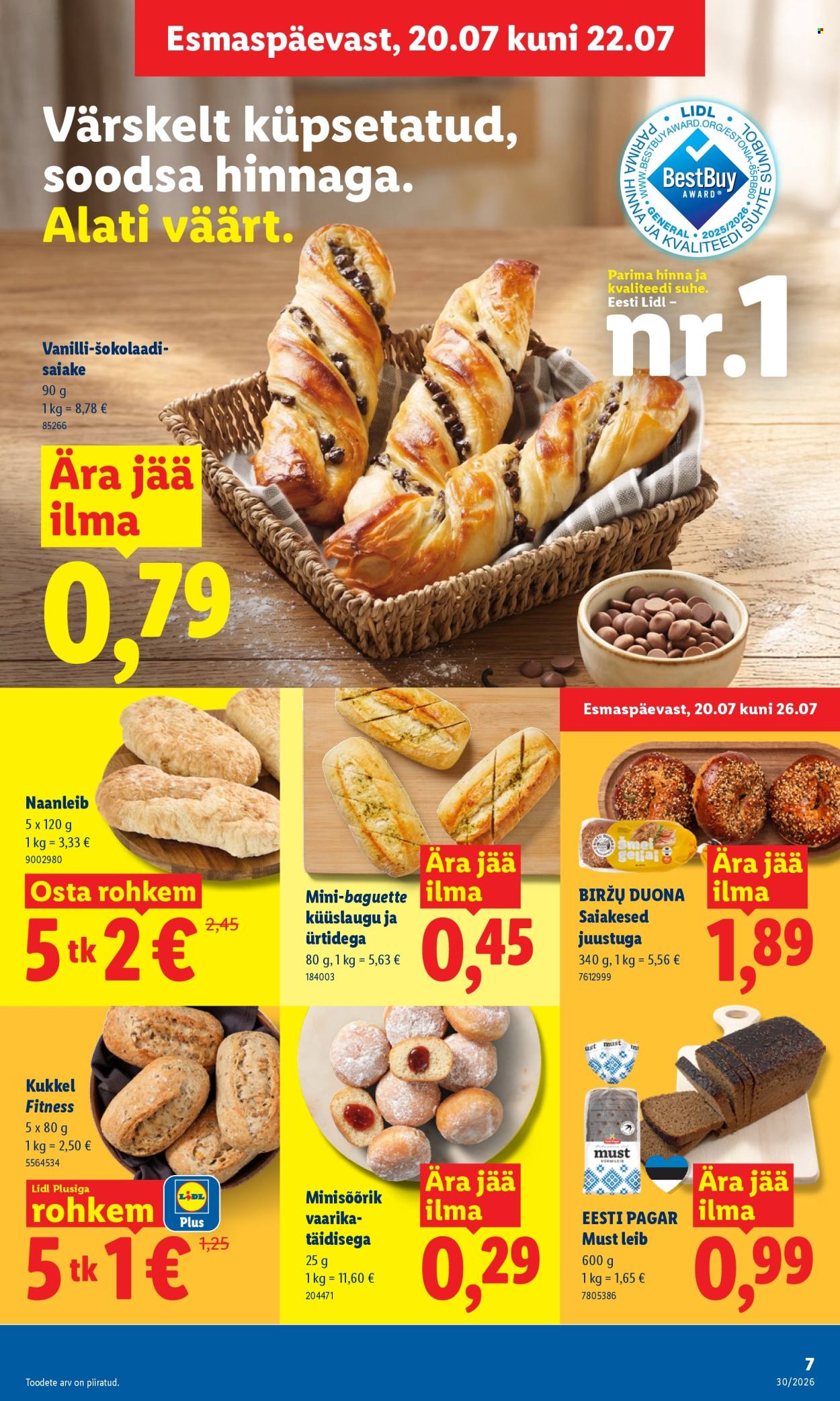 lidl - Lidl kliendileht (20.07 - 26.07.2026) - page: 7
