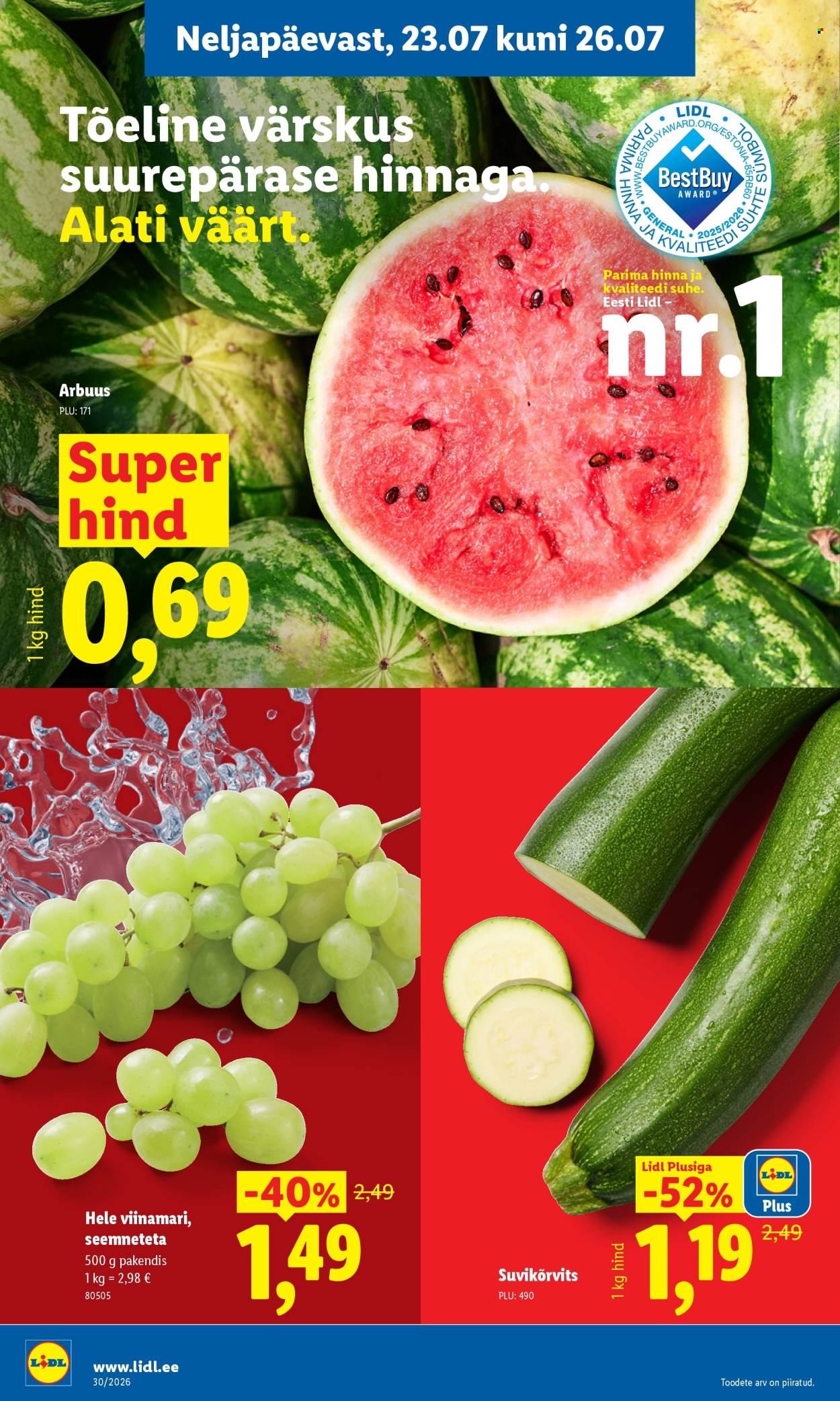 lidl - Lidl kliendileht (20.07 - 26.07.2026) - page: 36