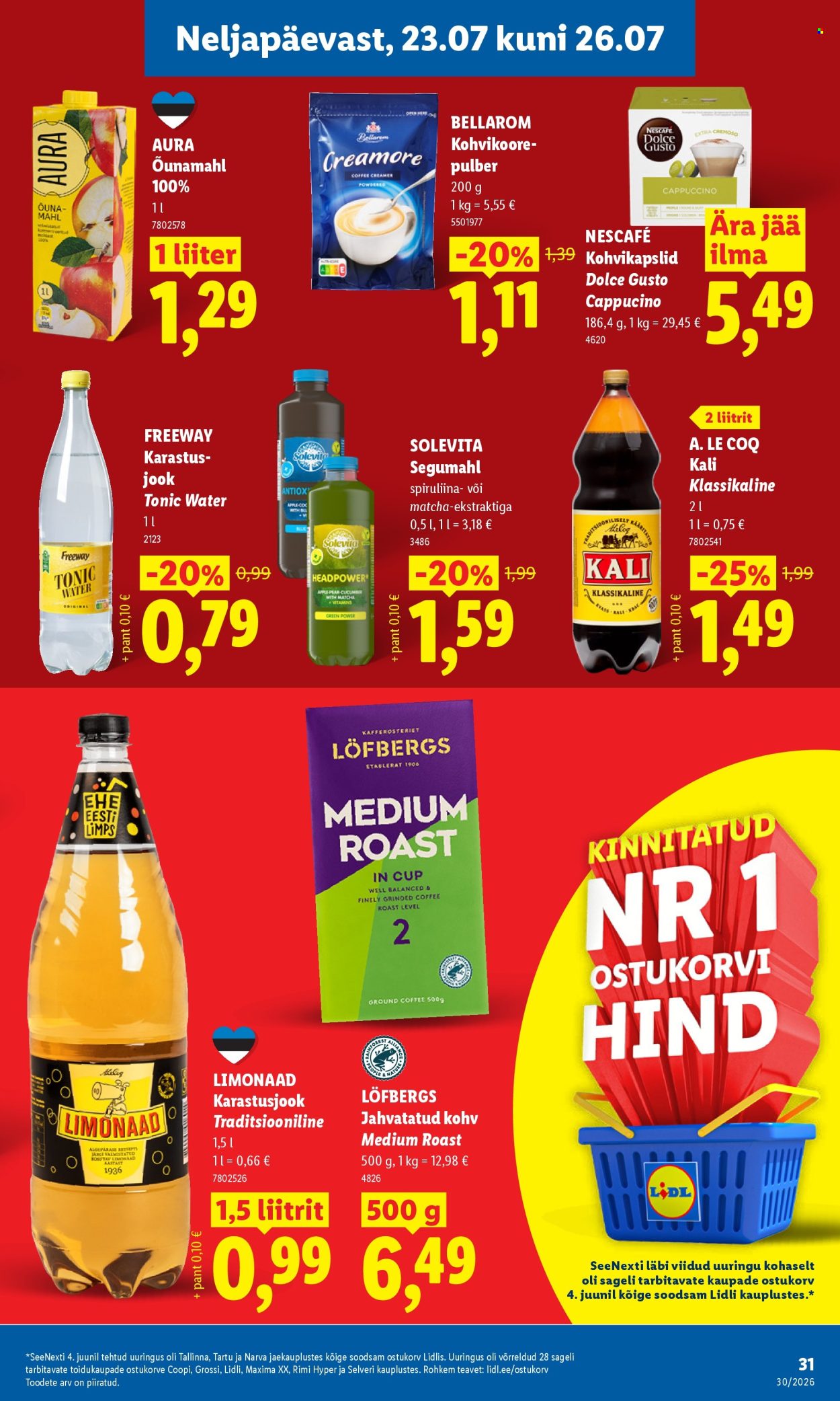 lidl - Lidl kliendileht (20.07 - 26.07.2026) - page: 31