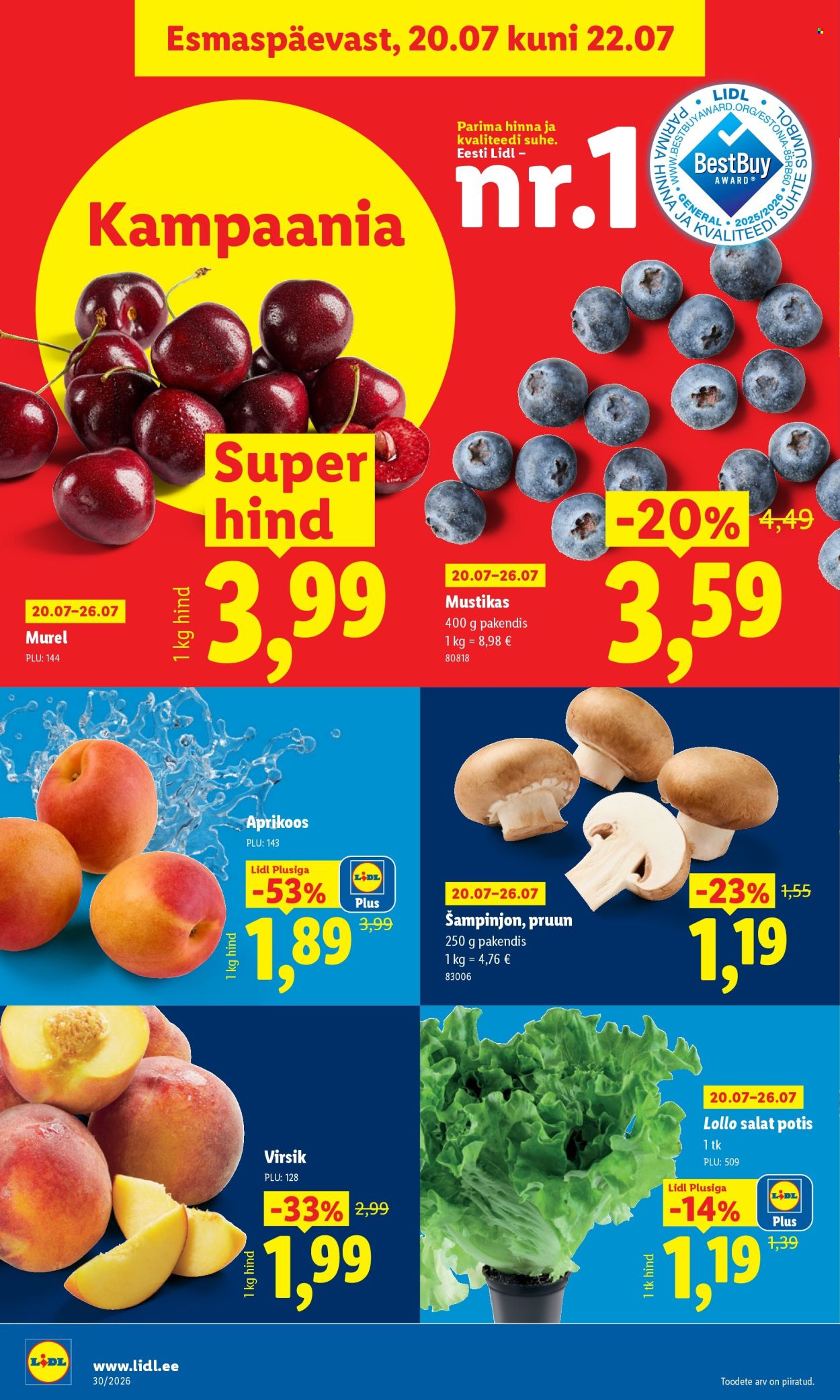 lidl - Lidl kliendileht (20.07 - 26.07.2026) - page: 4