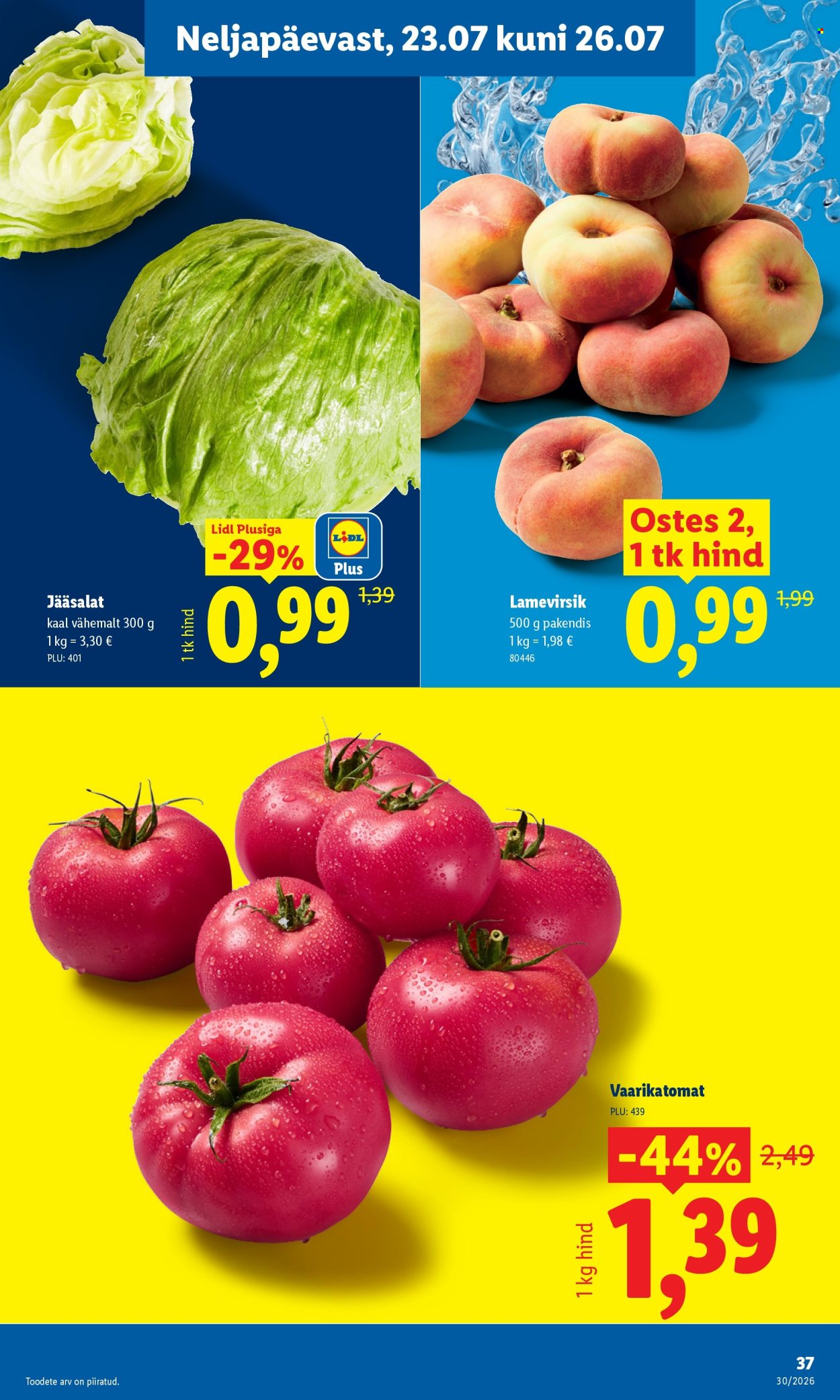 lidl - Lidl kliendileht (20.07 - 26.07.2026) - page: 37