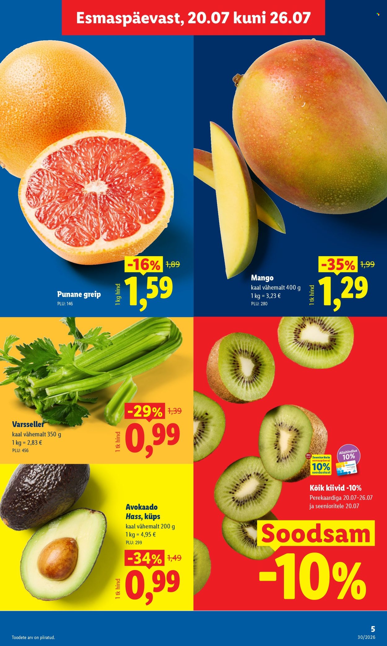 lidl - Lidl kliendileht (20.07 - 26.07.2026) - page: 5