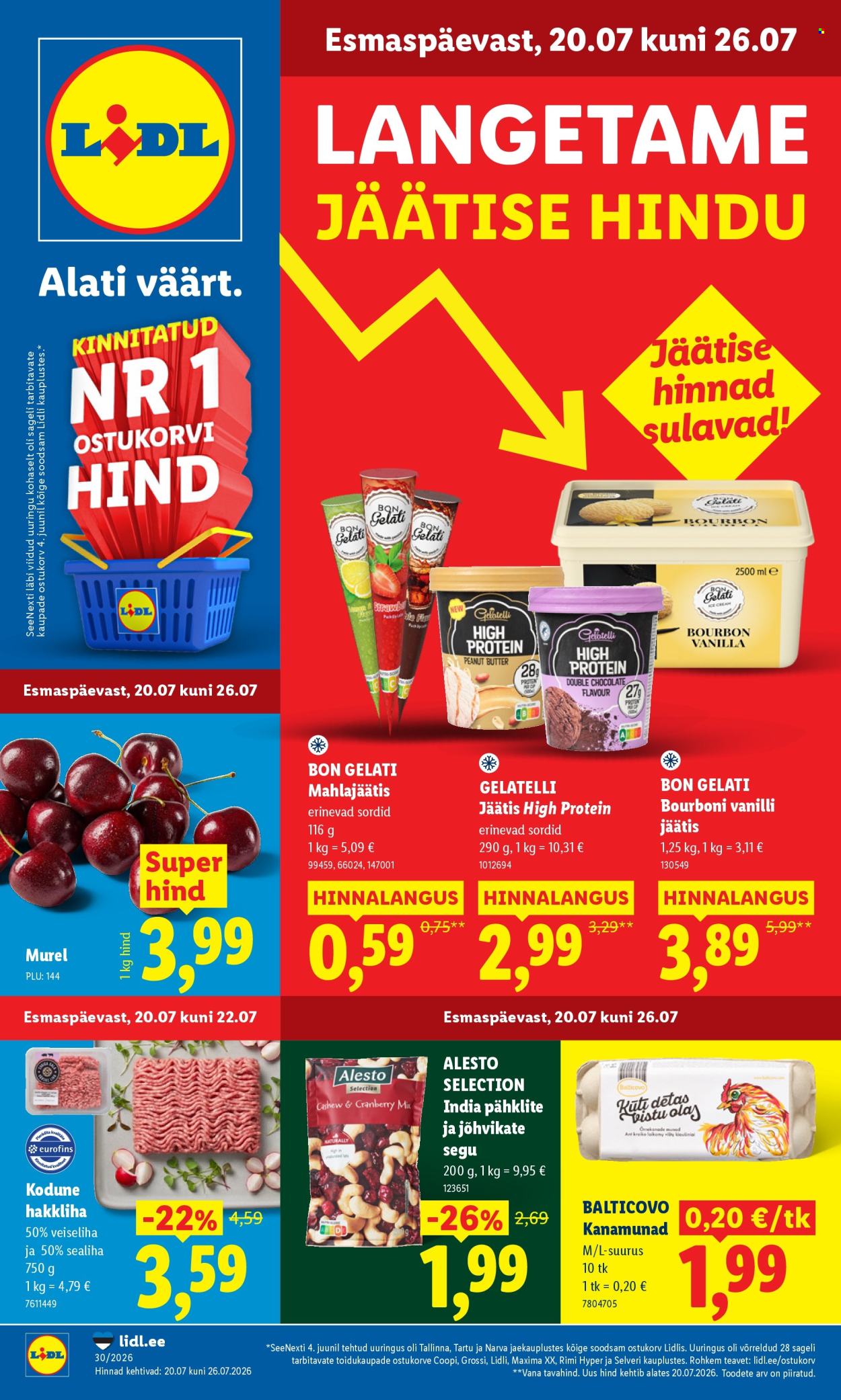 lidl - Lidl kliendileht (20.07 - 26.07.2026)