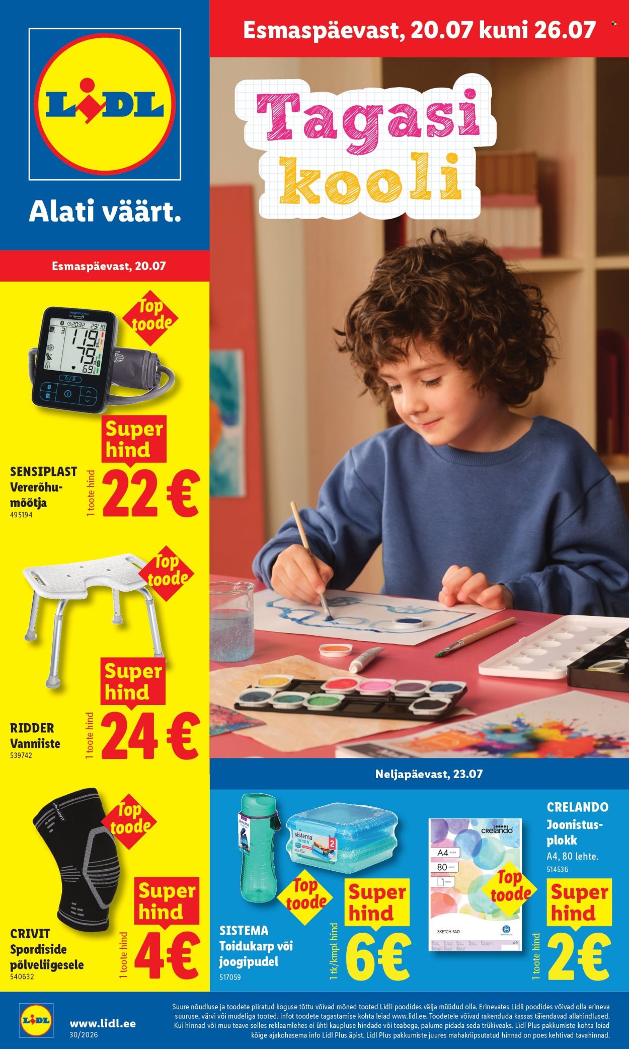 lidl - Lidl kliendileht (20.07 - 26.07.2026)