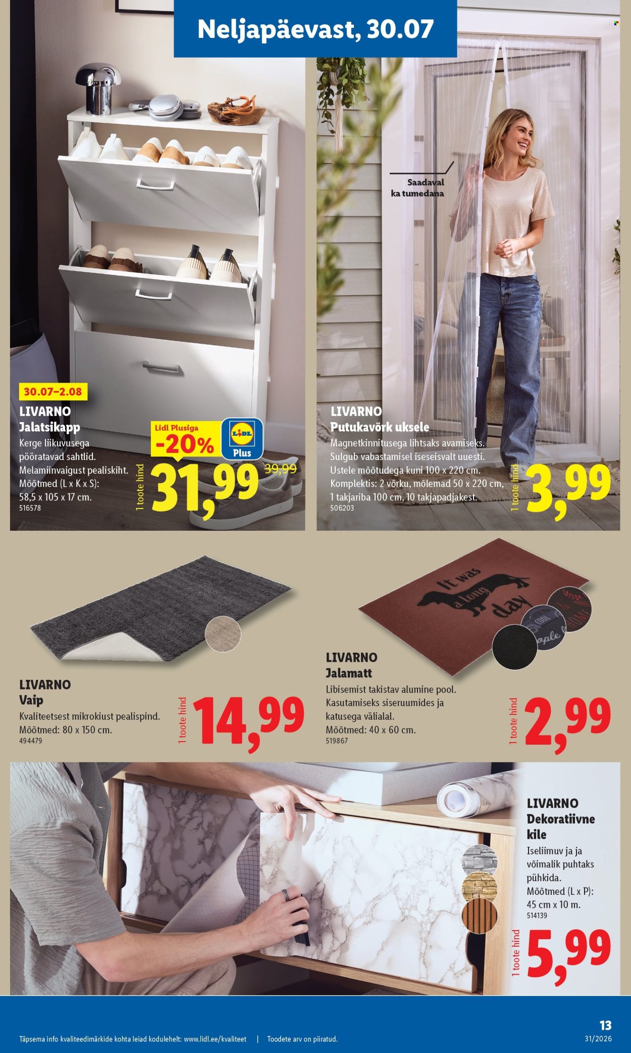 lidl - Lidl kliendileht (27.07 - 2.08.2026) - page: 13