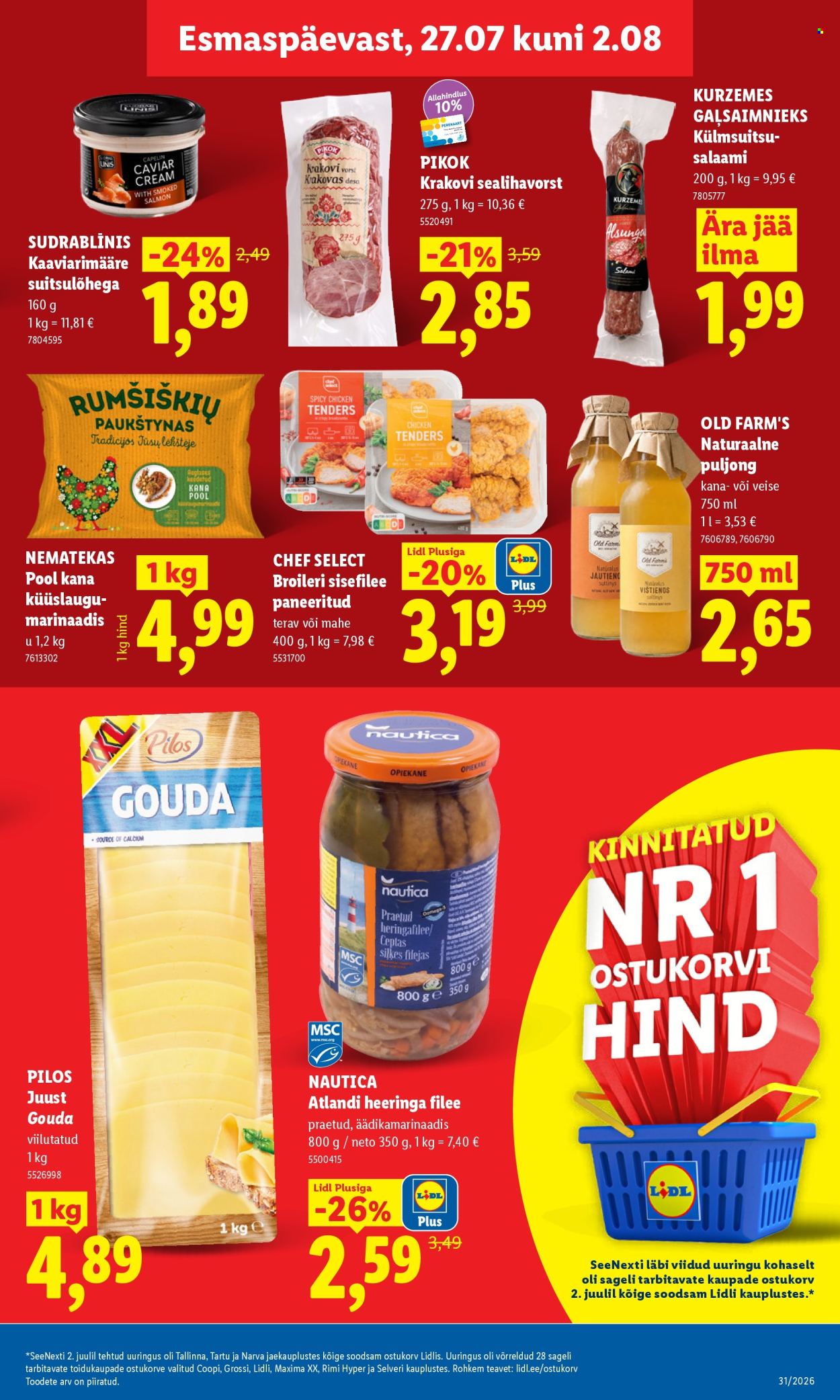 lidl - Lidl kliendileht (27.07 - 2.08.2026) - page: 19