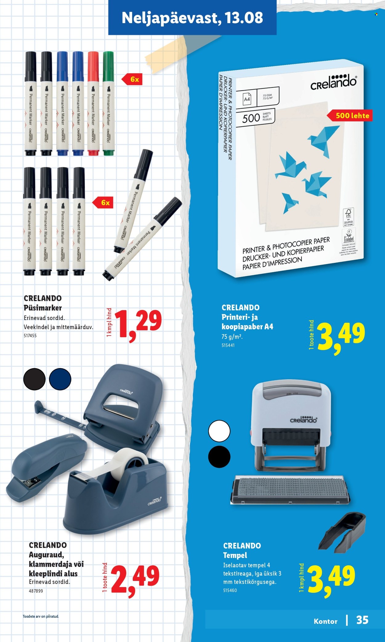 lidl - Lidl kliendileht - Tagasi kooli - page: 35
