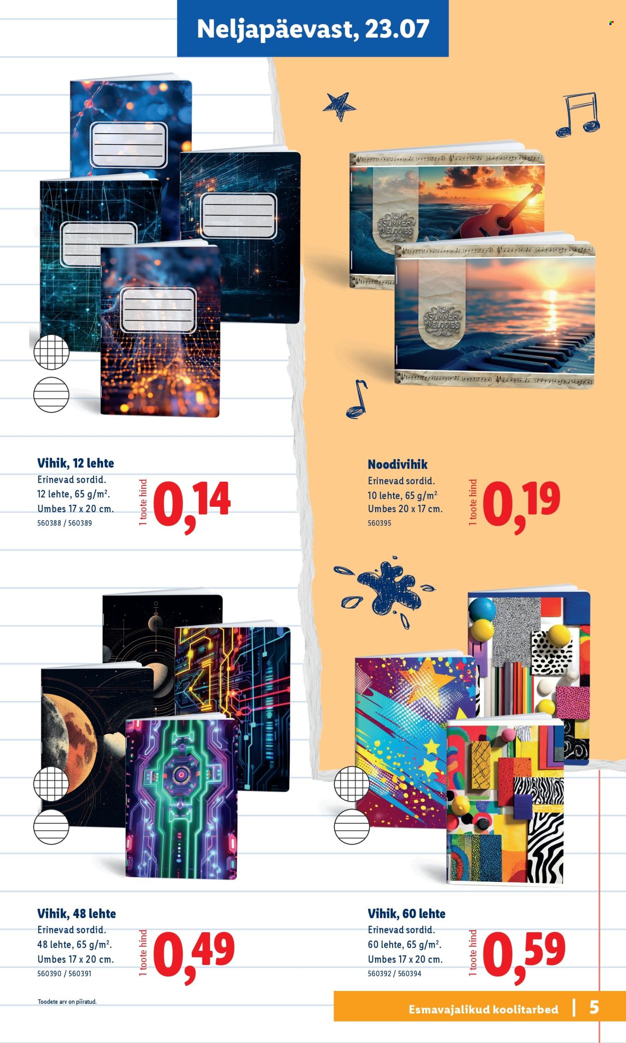 lidl - Lidl kliendileht - Tagasi kooli - page: 5