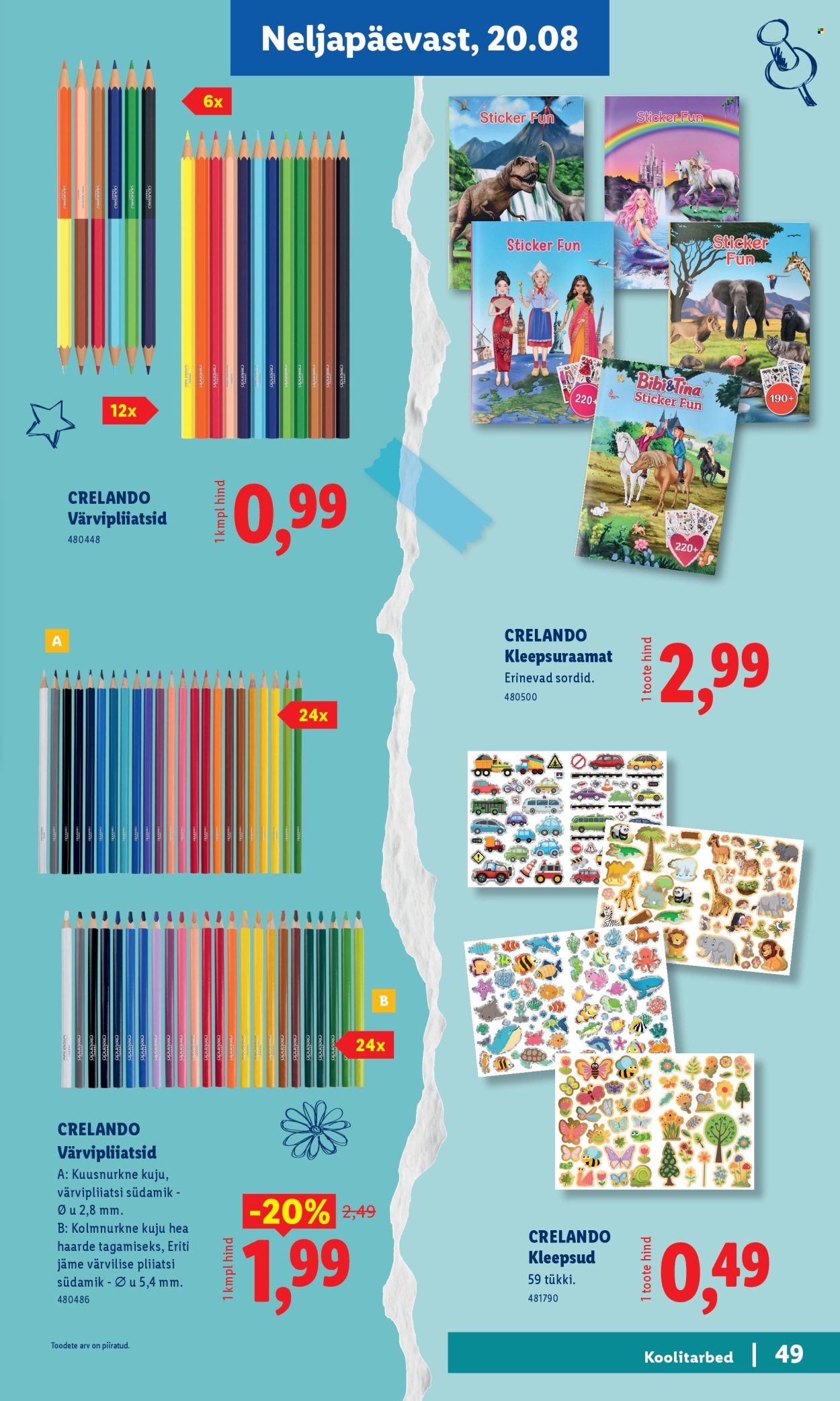 lidl - Lidl kliendileht - Tagasi kooli - page: 49