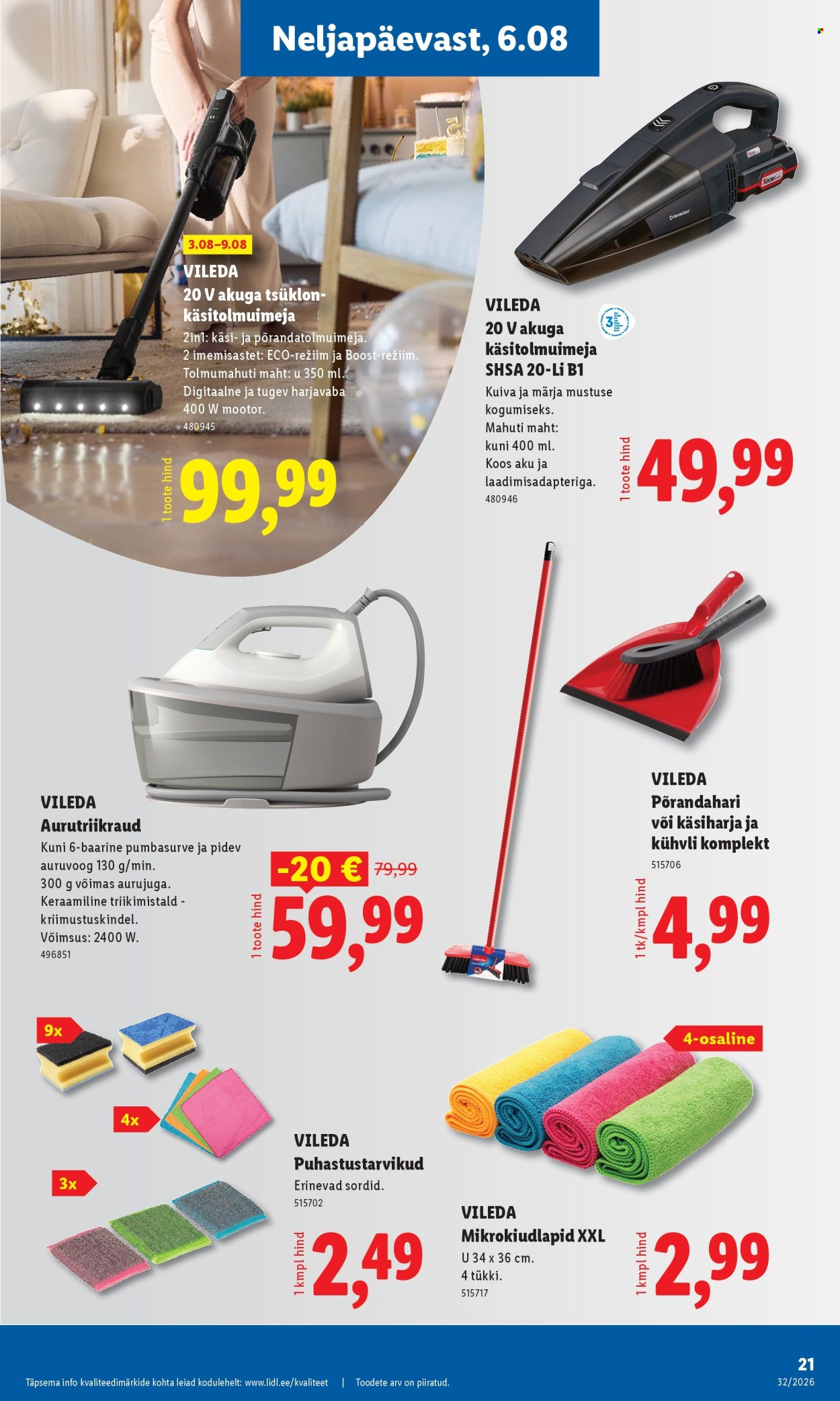 lidl - Lidl kliendileht (3.08 - 9.08.2026) - page: 21