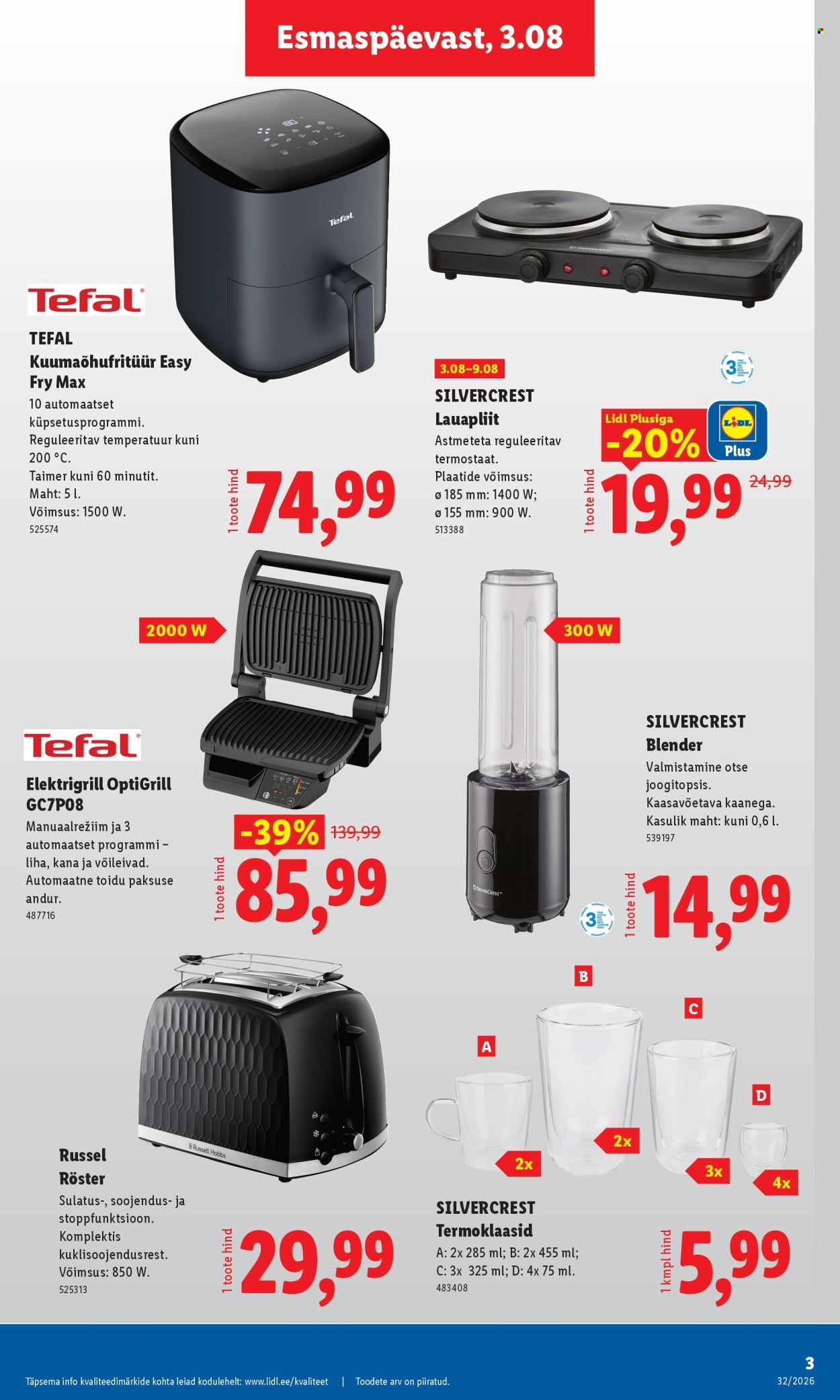 lidl - Lidl kliendileht (3.08 - 9.08.2026) - page: 3