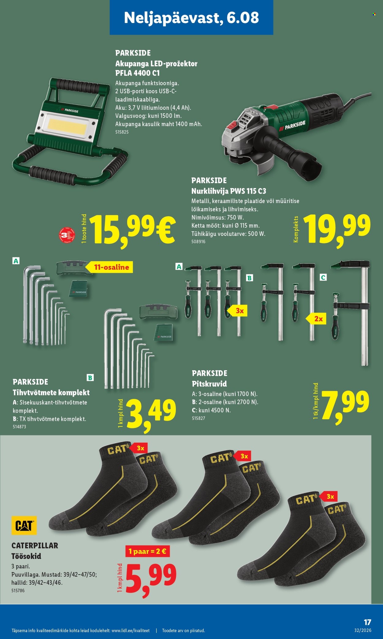 lidl - Lidl kliendileht (3.08 - 9.08.2026) - page: 17