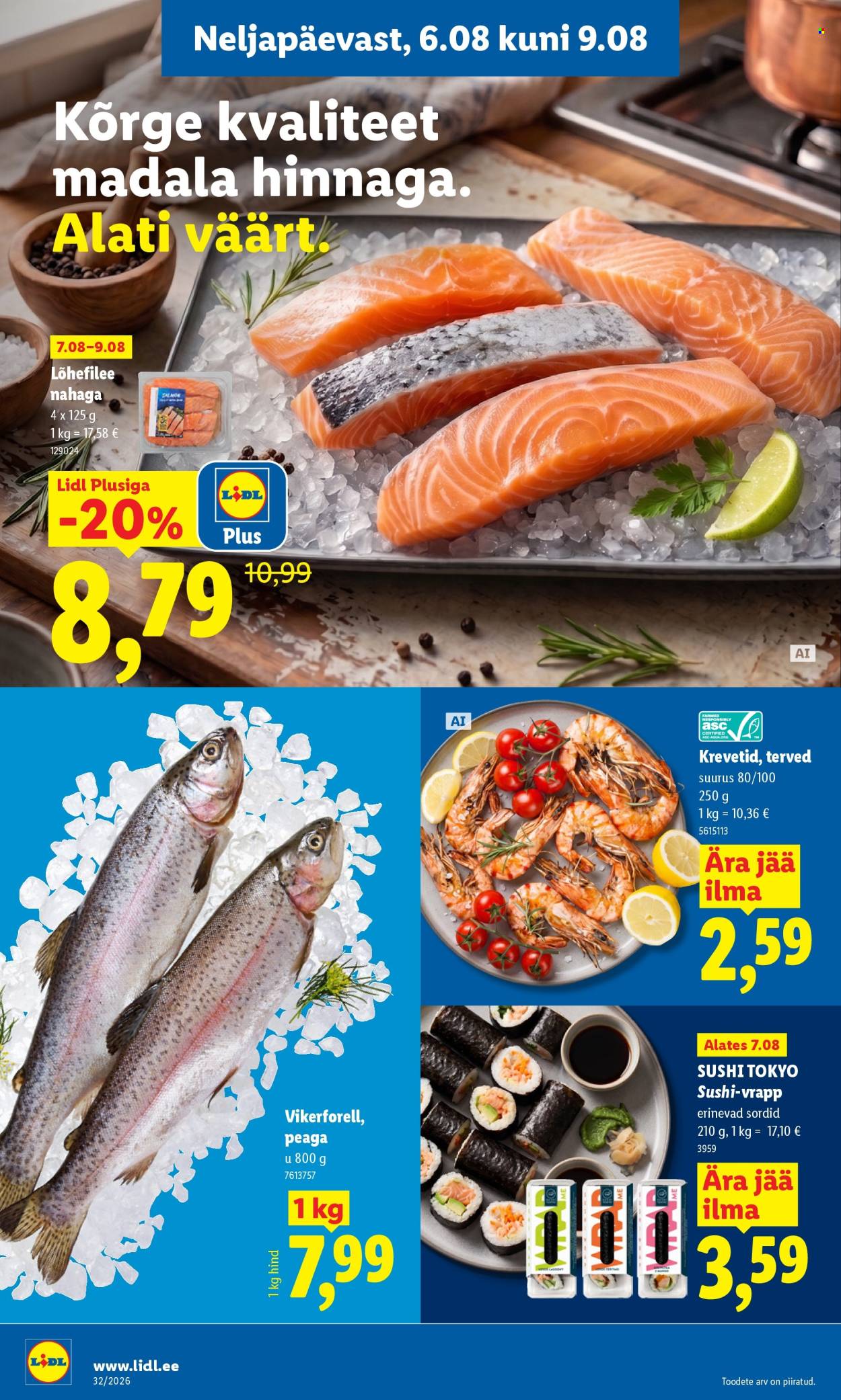 lidl - Lidl kliendileht (3.08 - 9.08.2026) - page: 40