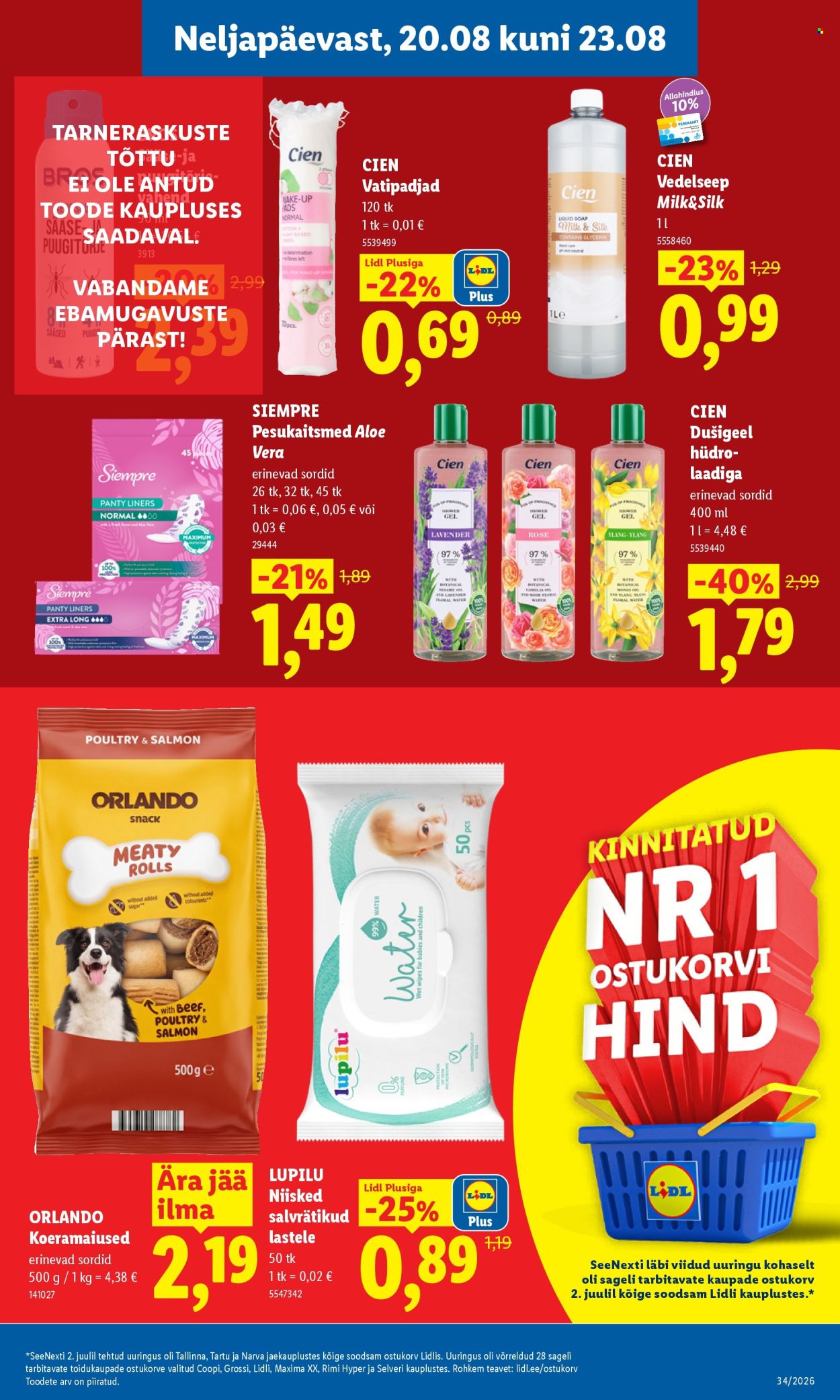 lidl - Lidl kliendileht (17.08 - 23.08.2026) - page: 21