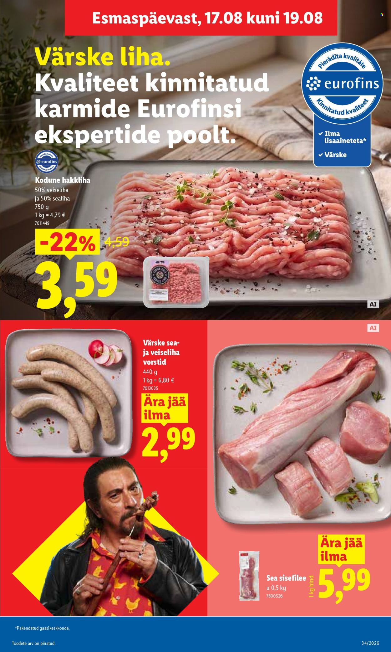 lidl - Lidl kliendileht (17.08 - 23.08.2026) - page: 9